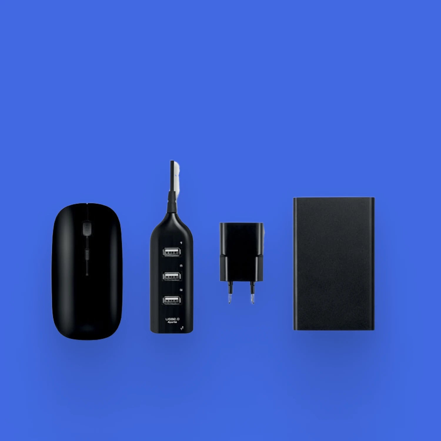 image d'accessoire informatique, multi-USB, adaptateur, souris
