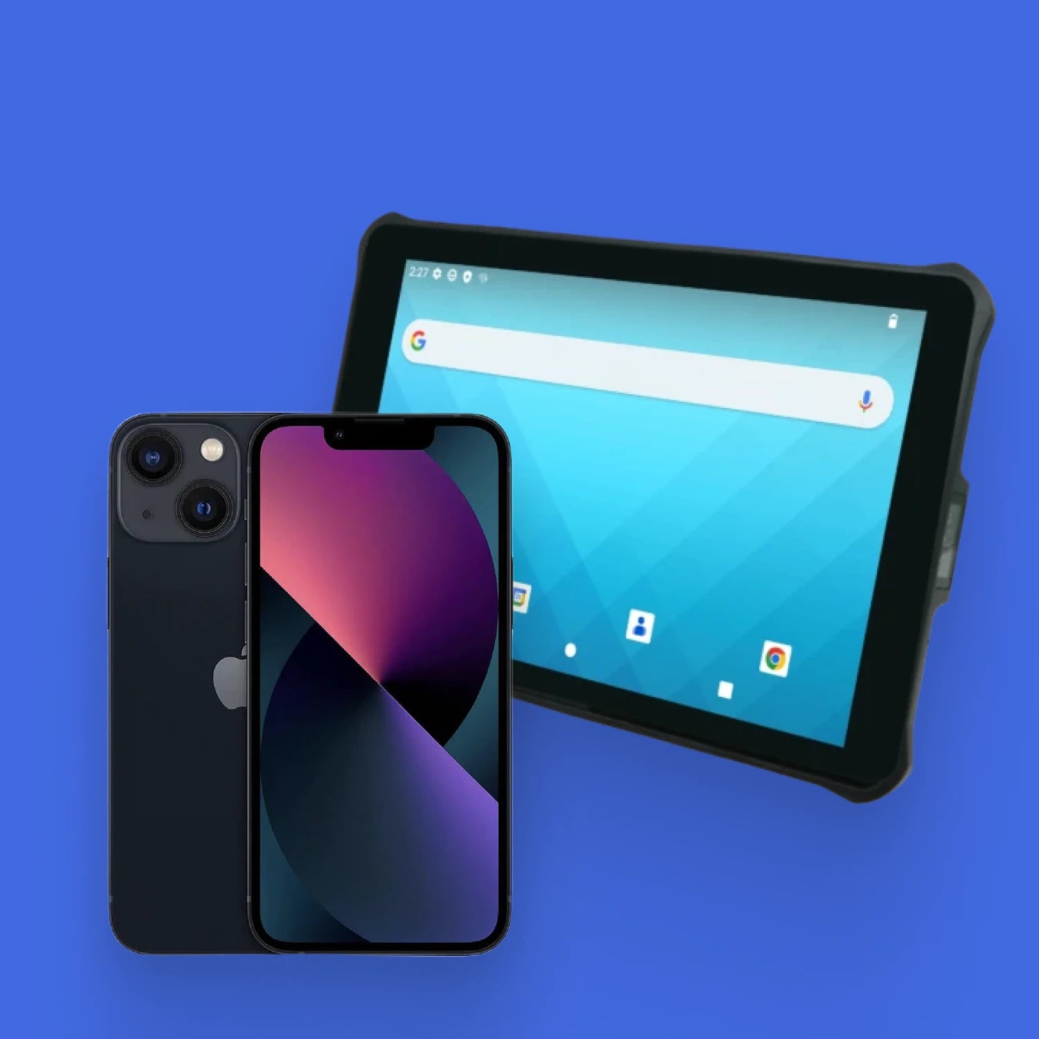 image du tablette et d'un téléphone