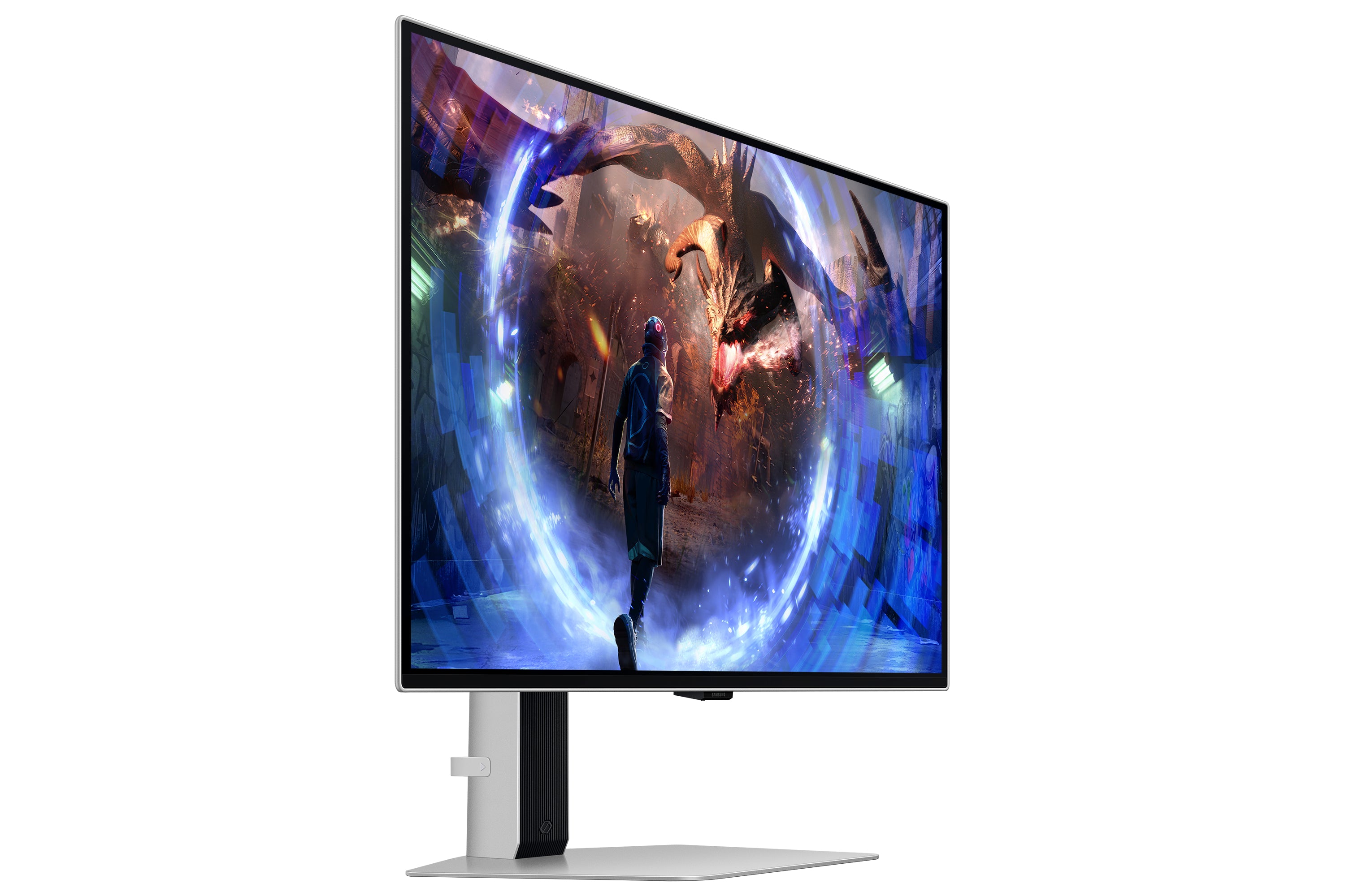 Samsung G60SD écran plat de PC 68,6 cm (27") 2560 x 1440 pixels Quad HD OLED Argent