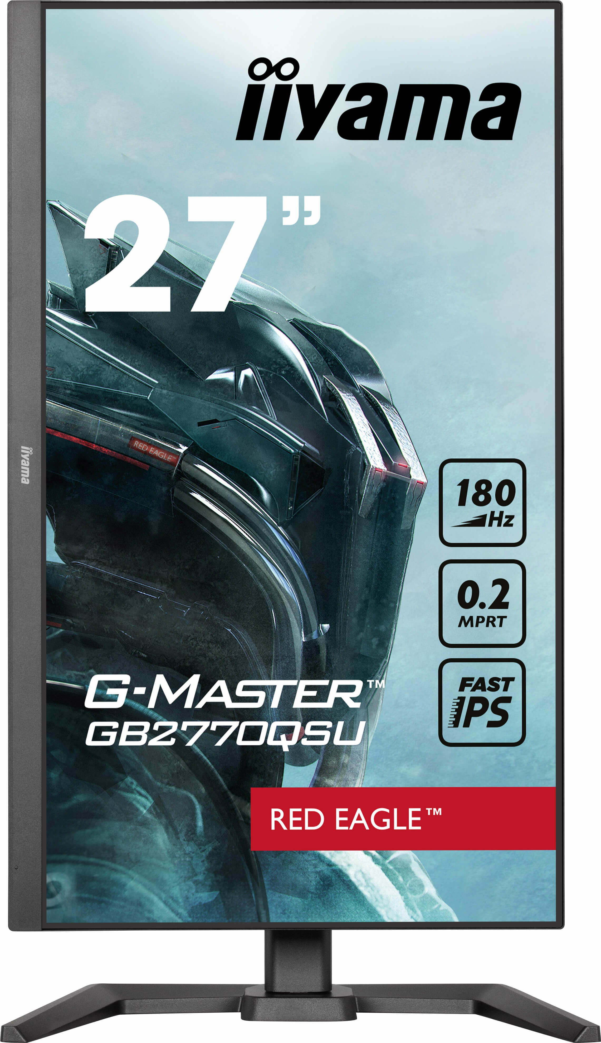 iiyama G-MASTER GB2770QSU-B6 écran plat de PC 68,6 cm (27") 2560 x 1440 pixels 2K Ultra HD LCD Noir