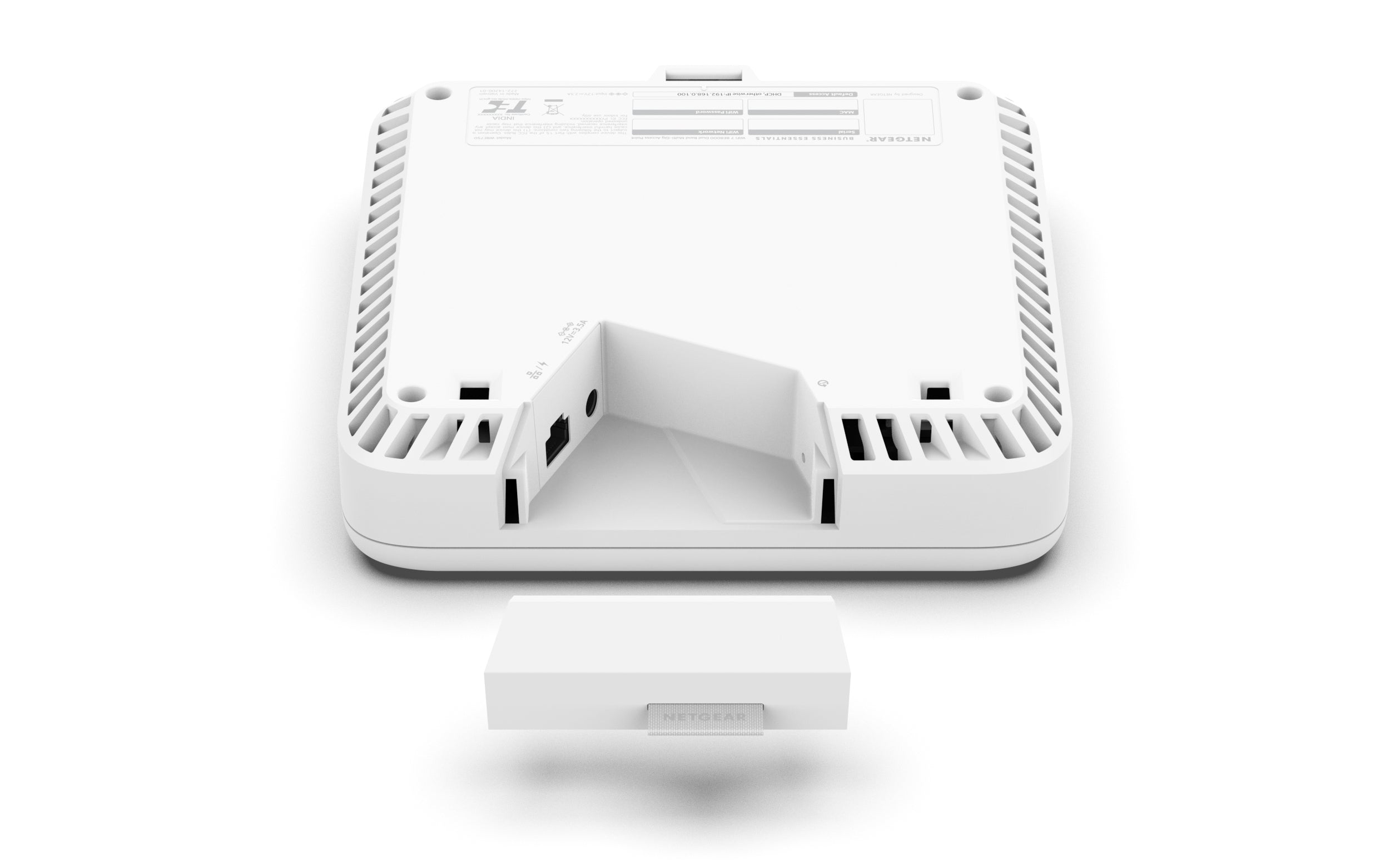 NETGEAR WBE750 11530 Mbit/s Blanc Connexion Ethernet, supportant l'alimentation via ce port (PoE)