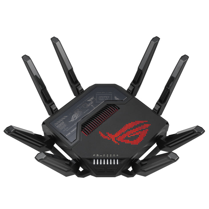 ASUS ROG Rapture GT-BE98 routeur sans fil 10 Gigabit Ethernet Quad-band (2.4 GHz / 5 GHz-1 / 5 GHz-2 / 6 GHz) Noir
