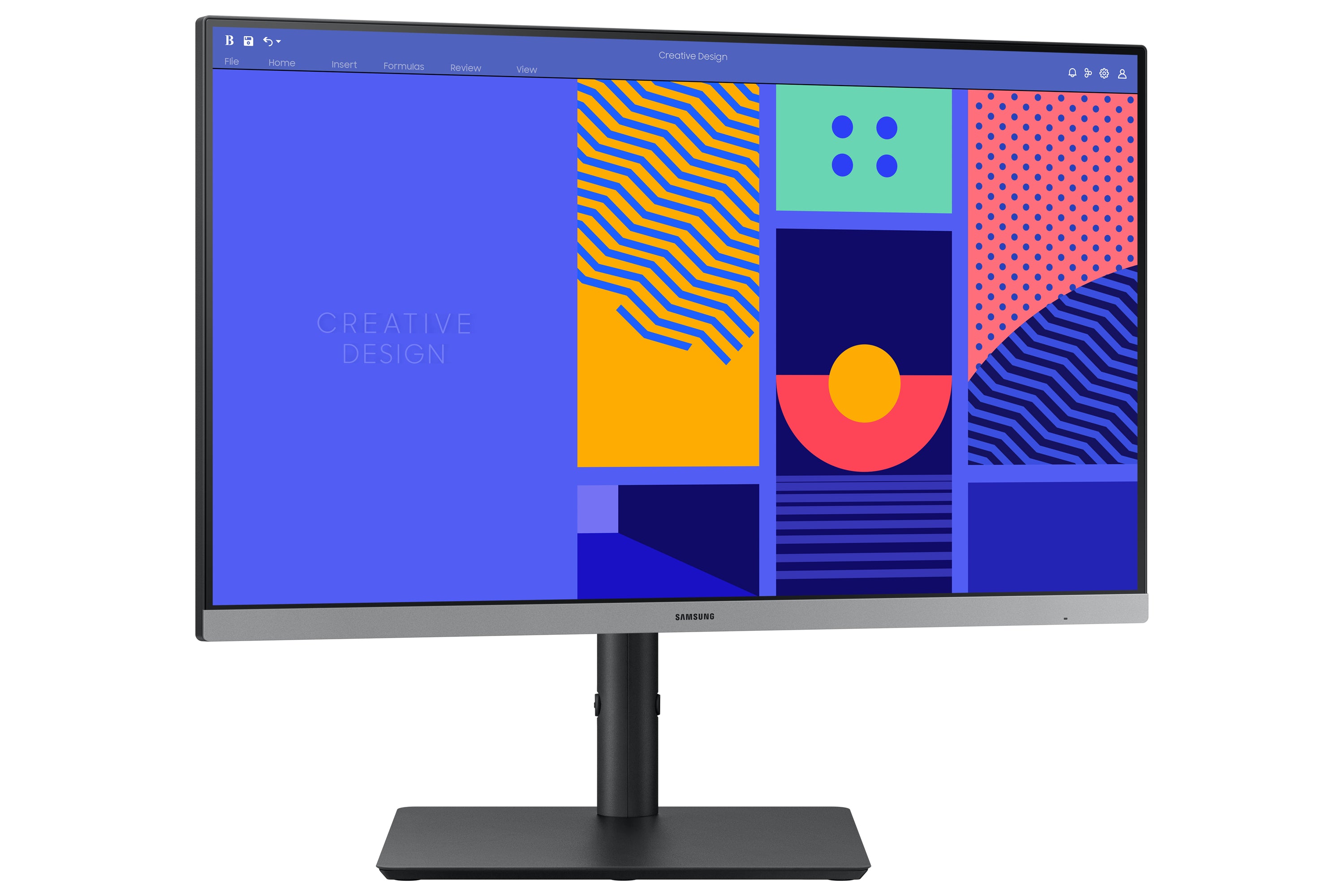 Samsung S43GC LED display 61 cm (24") 1920 x 1080 pixels Full HD Noir