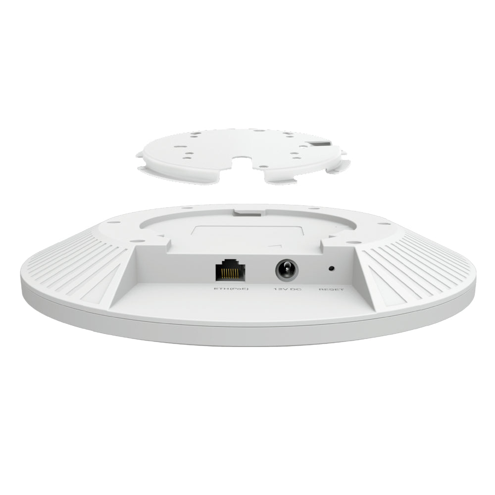 TP-Link Omada EAP673 point d'accès réseaux locaux sans fil 5400 Mbit/s Blanc Connexion Ethernet, supportant l'alimentation via ce port (PoE)