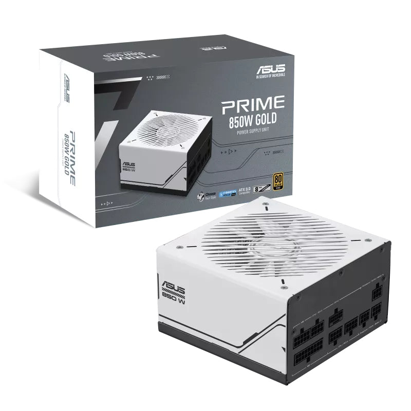 ASUS Prime 850W Gold ( AP-850G ) unité d'alimentation d'énergie 20+4 pin ATX ATX Noir, Blanc