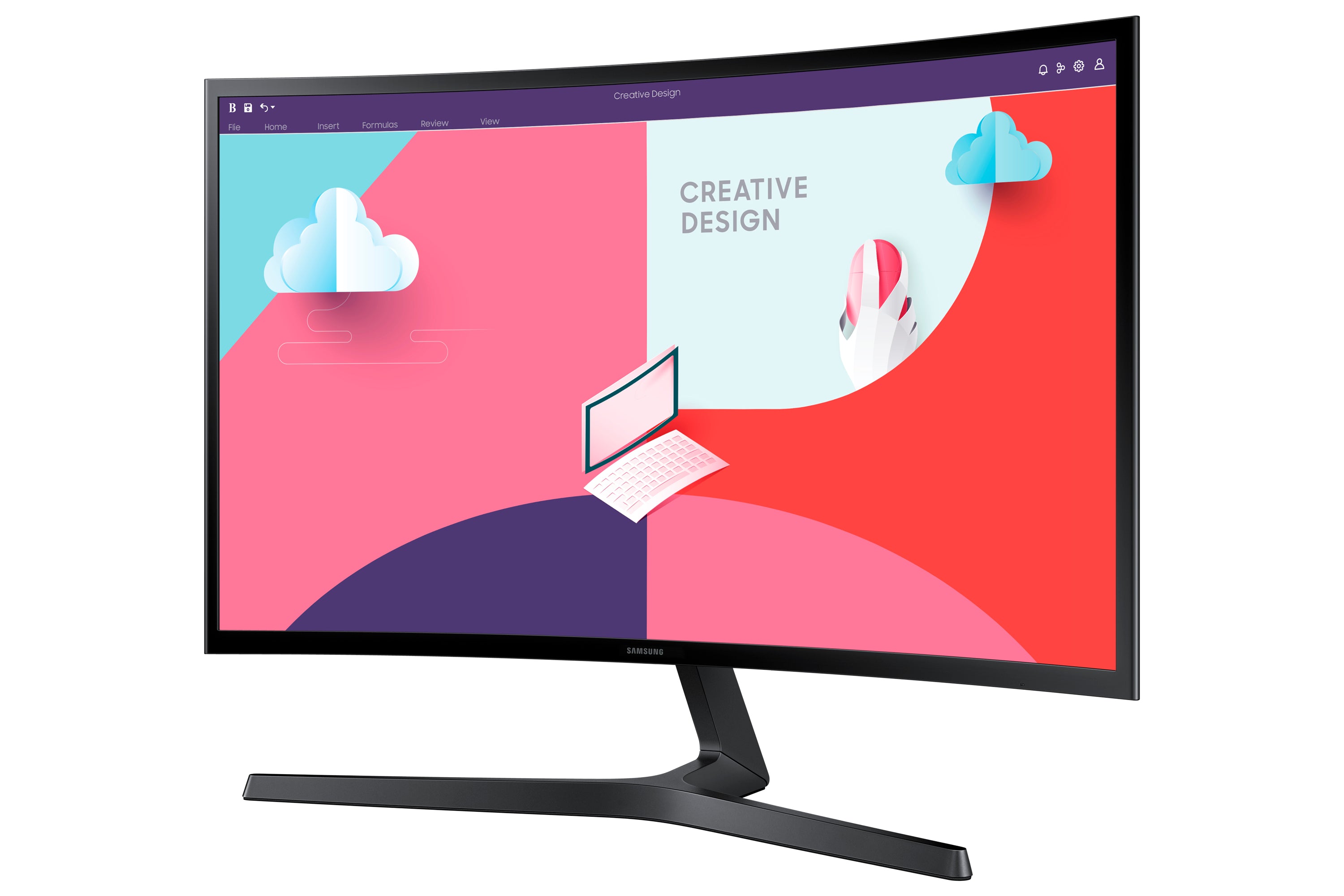 Samsung S36C LED display 61 cm (24") 1920 x 1080 pixels Full HD Noir