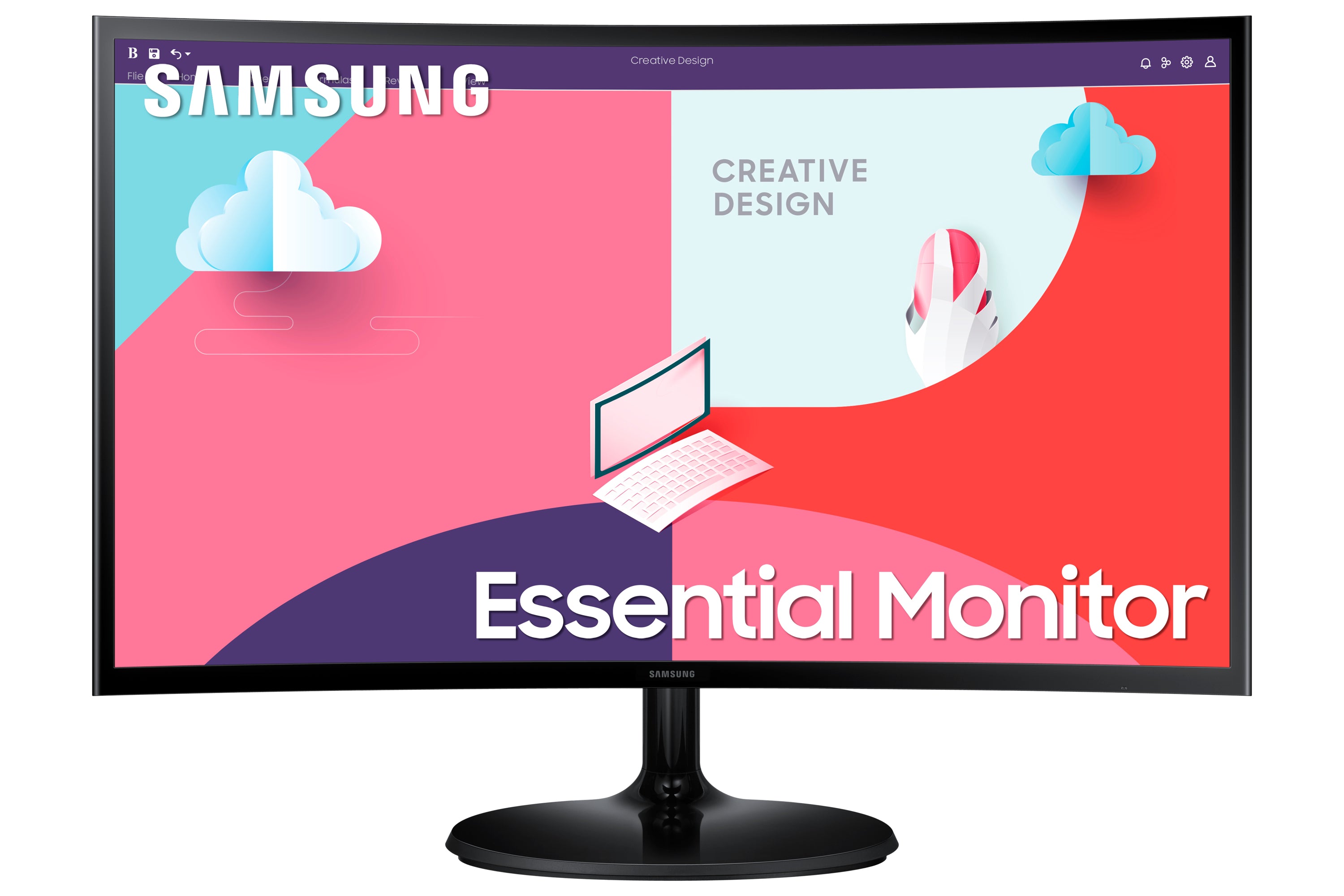 Samsung S36C LED display 68,6 cm (27") 1920 x 1080 pixels Full HD LCD Noir