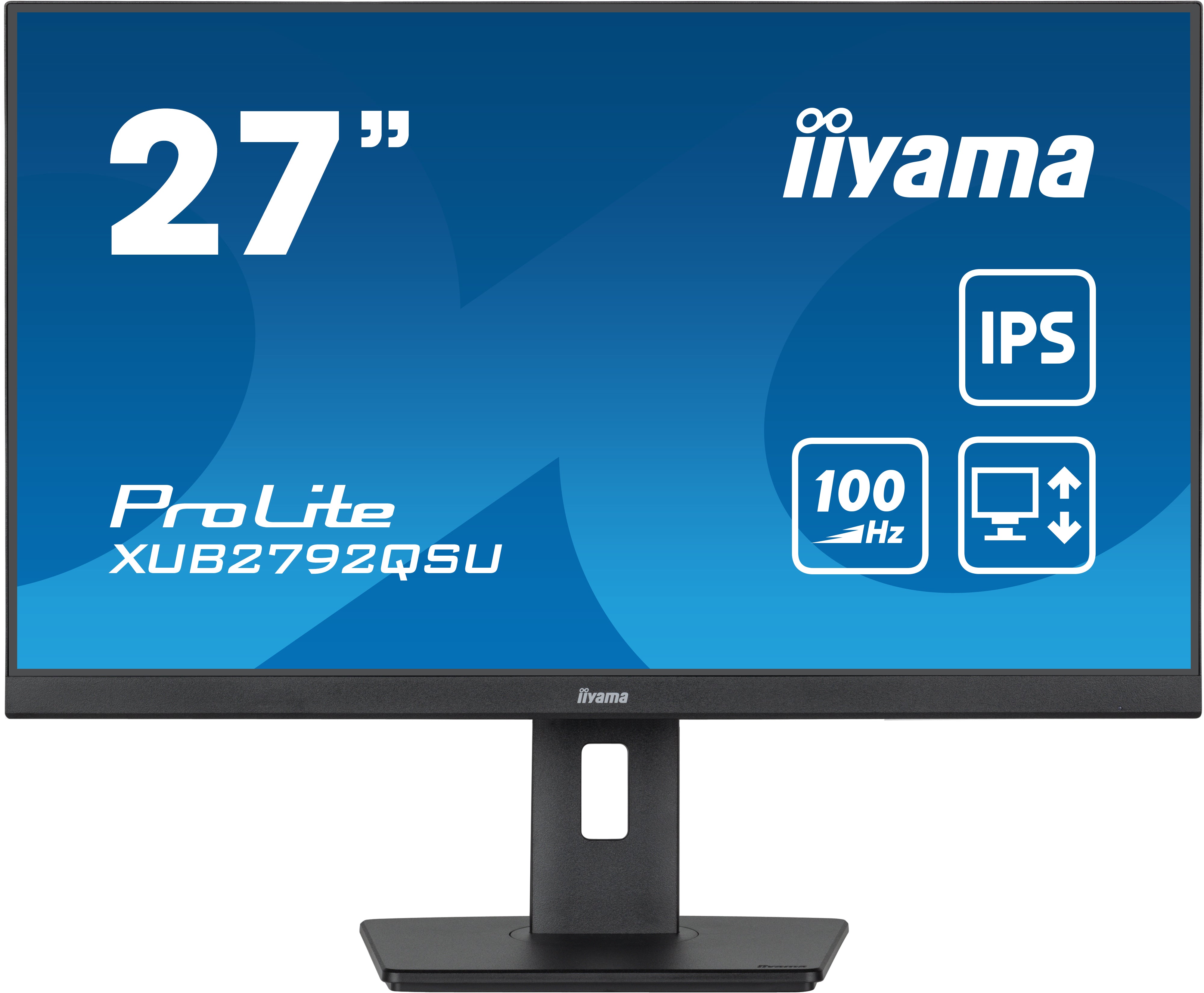 iiyama ProLite XUB2792QSU-B6 écran plat de PC 68,6 cm (27") 2560 x 1440 pixels Full HD LED Noir
