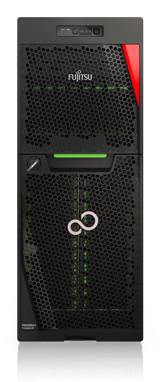Fujitsu PRIMERGY TX2550 M7 serveur Tower Intel® Xeon® Silver 4410T 2,7 GHz 32 Go DDR5-SDRAM 900 W