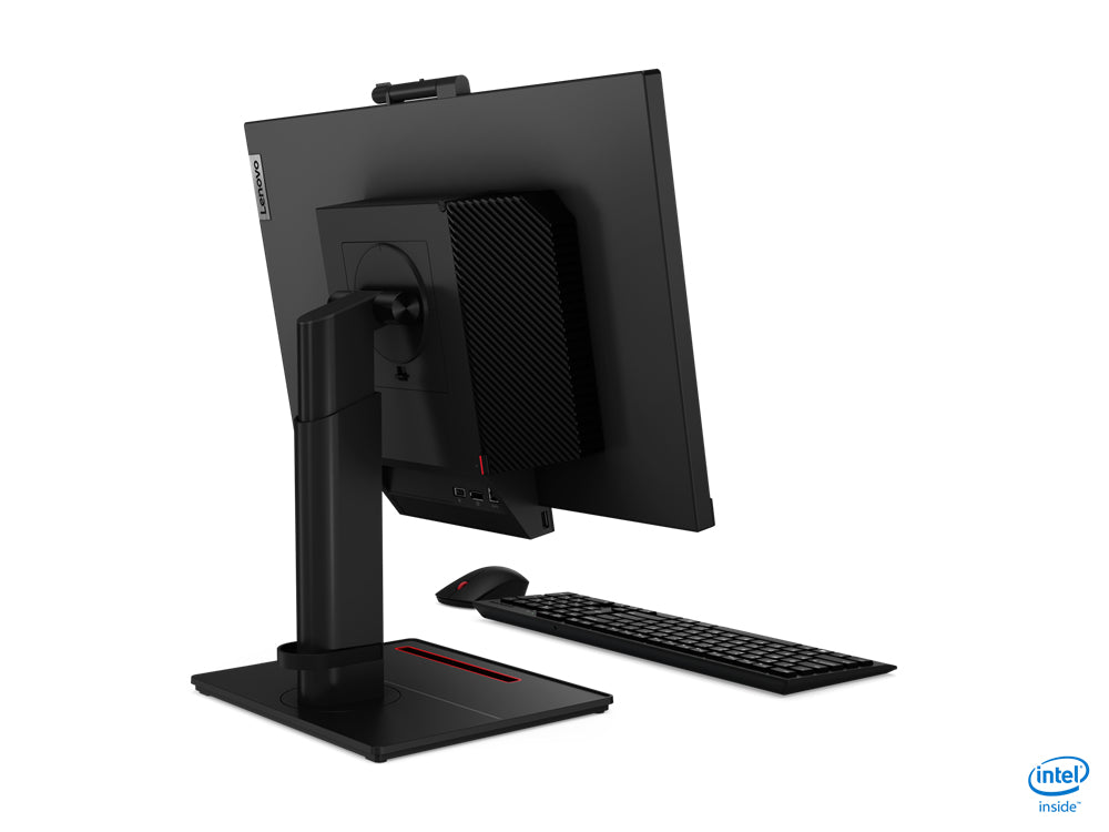 Lenovo ThinkCentre Tiny-In-One écran plat de PC 60,5 cm (23.8") 1920 x 1080 pixels Full HD LED Noir