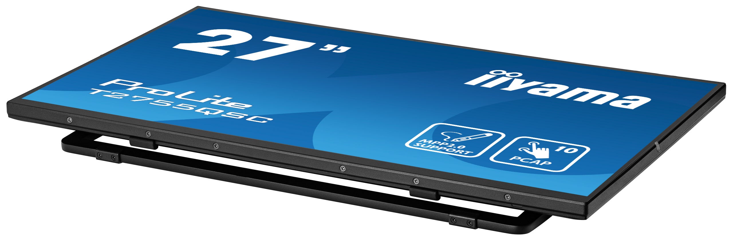 iiyama ProLite T2755QSC-B1 écran plat de PC 68,6 cm (27") 2560 x 1440 pixels Full HD LCD Écran tactile Noir