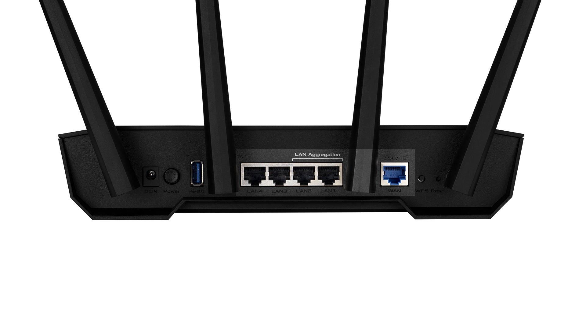 ASUS TUF Gaming AX3000 V2 routeur sans fil Gigabit Ethernet Bi-bande (2,4 GHz / 5 GHz) Noir, Orange