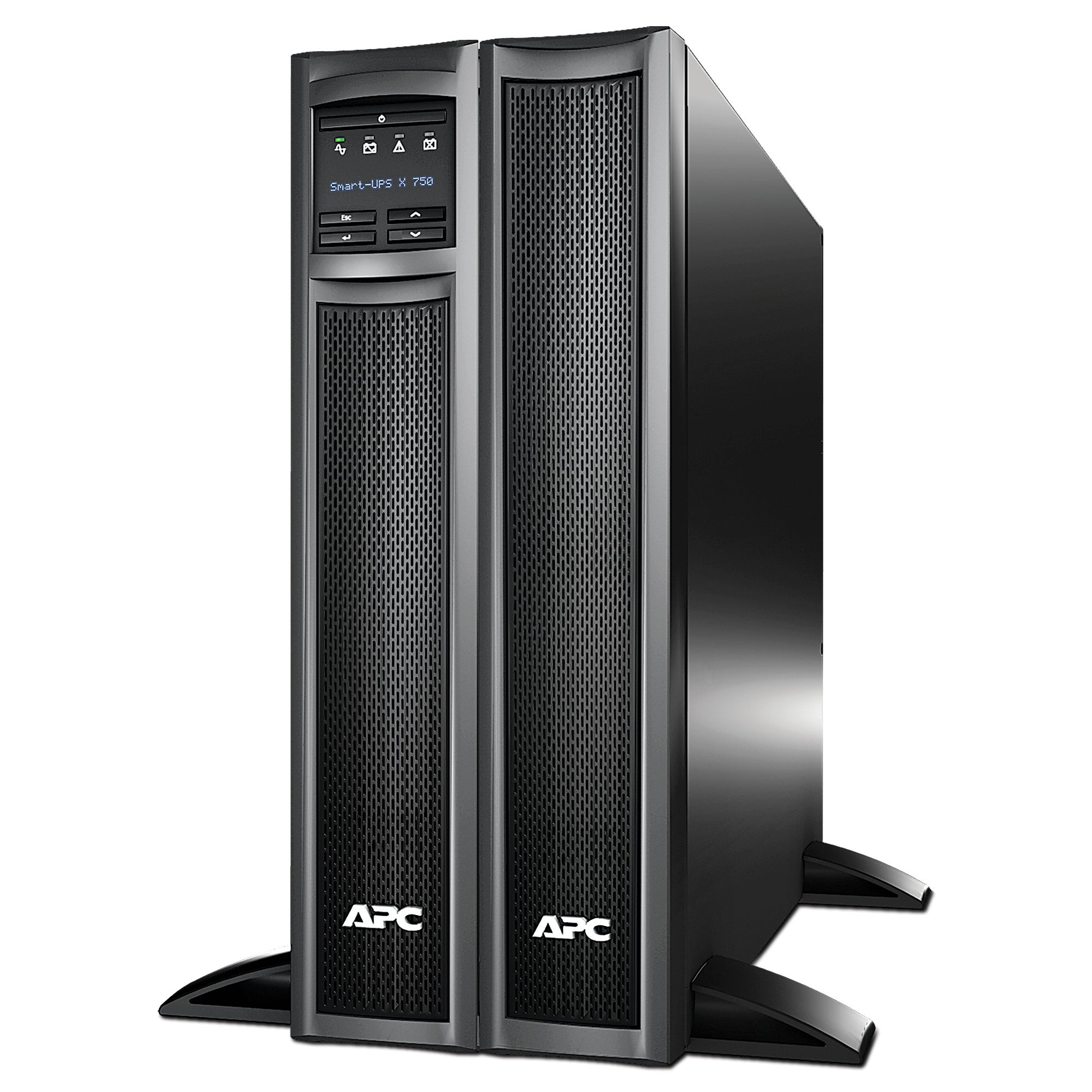APC Smart-UPS X SMX750I - 750VA, 8x C13 sortie, USB, runtime extensible
