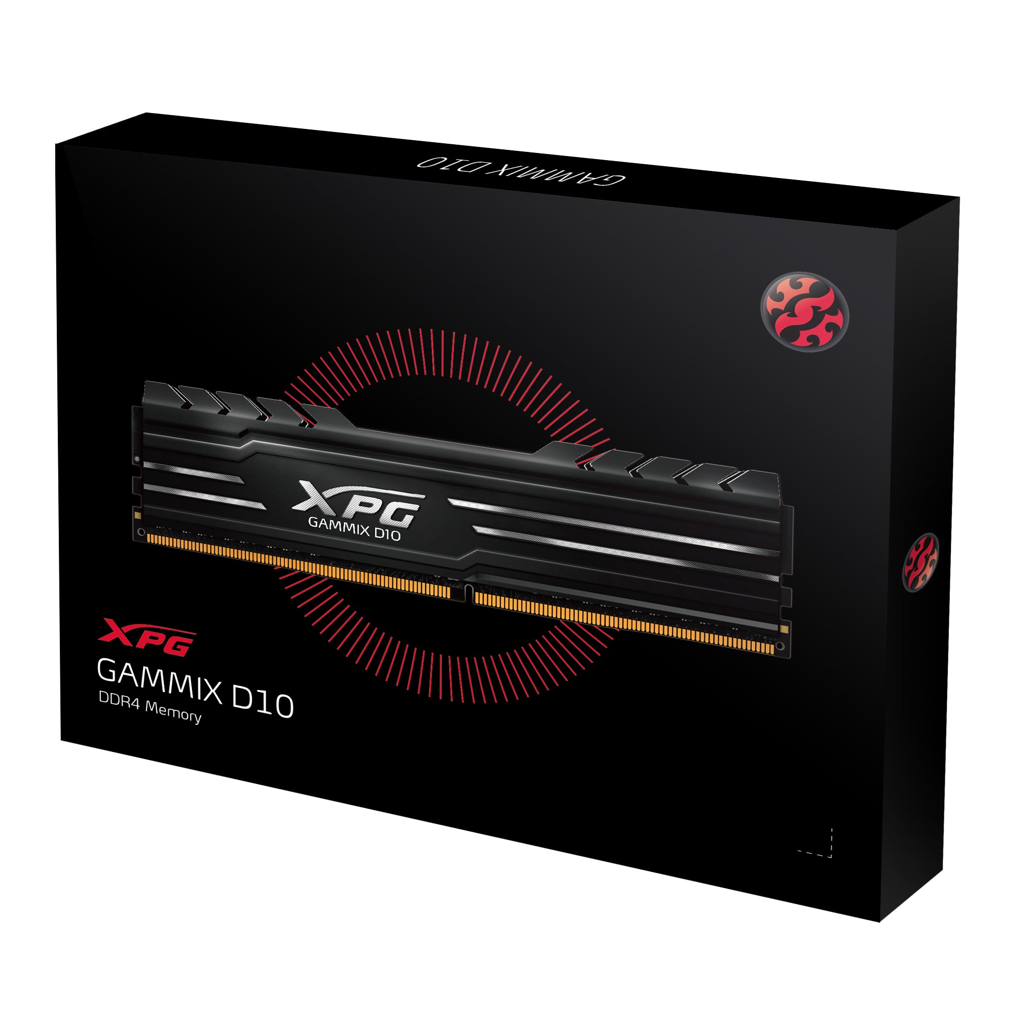 XPG GAMMIX D10 module de mémoire 32 Go 2 x 16 Go DDR4 3600 MHz