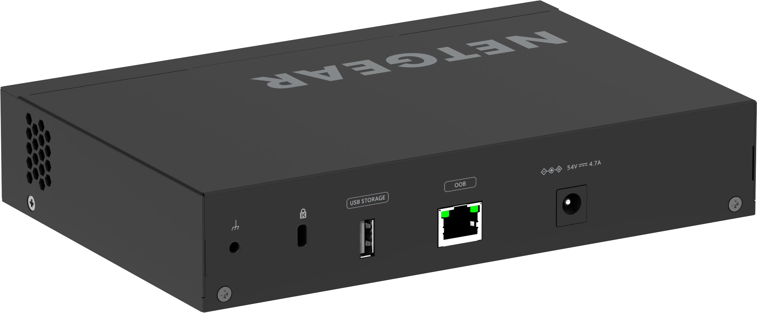 NETGEAR GSM4210PX-100EUS commutateur réseau Géré L2/L3 Gigabit Ethernet (10/100/1000) Connexion Ethernet, supportant l'alimentation via ce port (PoE) Noir