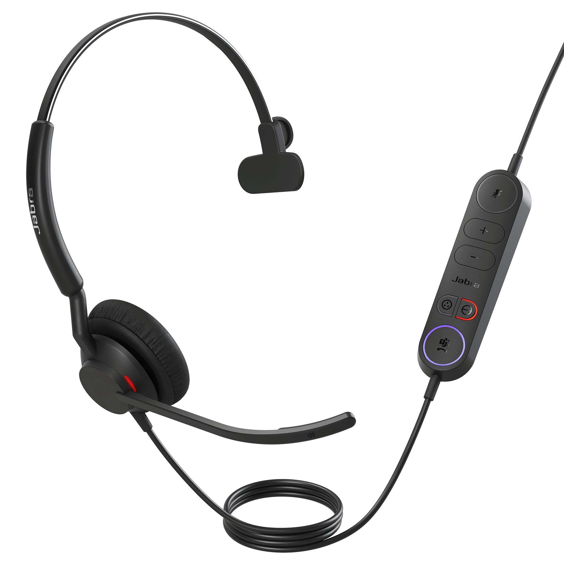 Jabra 4093-413-279 écouteur/casque Avec fil Arceau Bureau/Centre d'appels USB Type-A Bluetooth Noir
