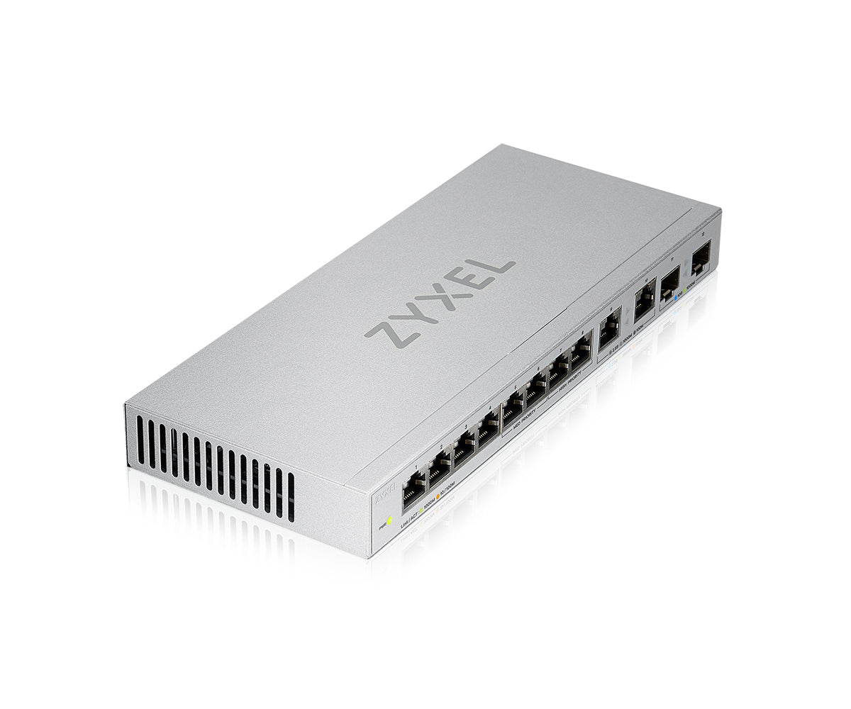 Zyxel XGS1010-12-ZZ0102F commutateur réseau Non-géré Gigabit Ethernet (10/100/1000) Gris