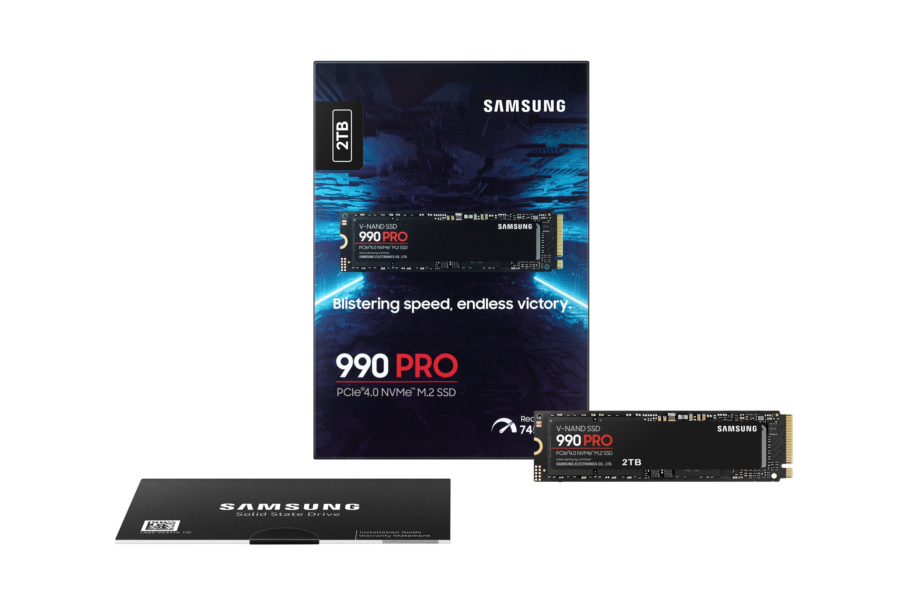 Samsung 990 PRO 2 To M.2 PCI Express 4.0 NVMe V-NAND MLC