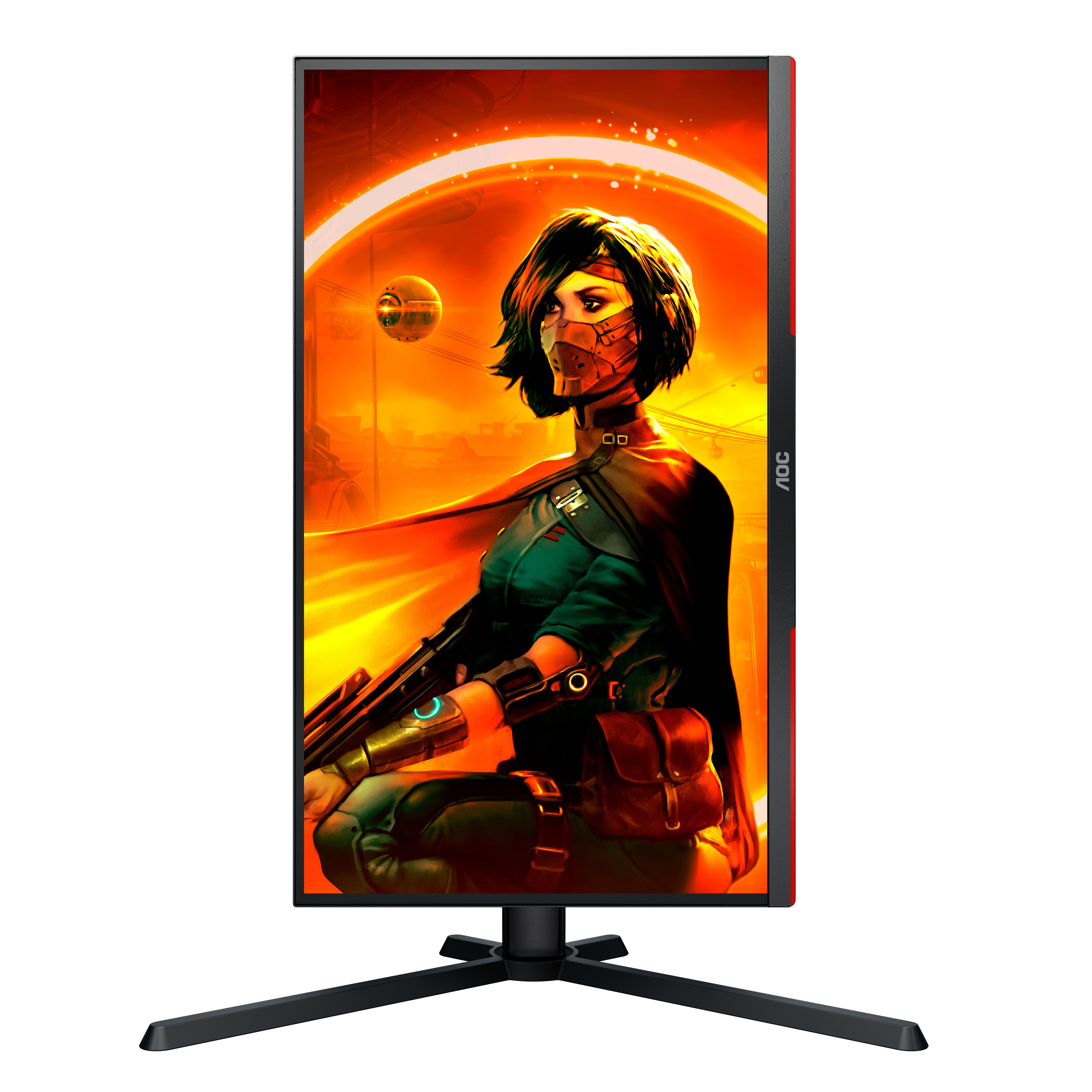 AOC G3 25G3ZM/BK écran plat de PC 62,2 cm (24.5") 1920 x 1080 pixels Full HD Noir, Rouge