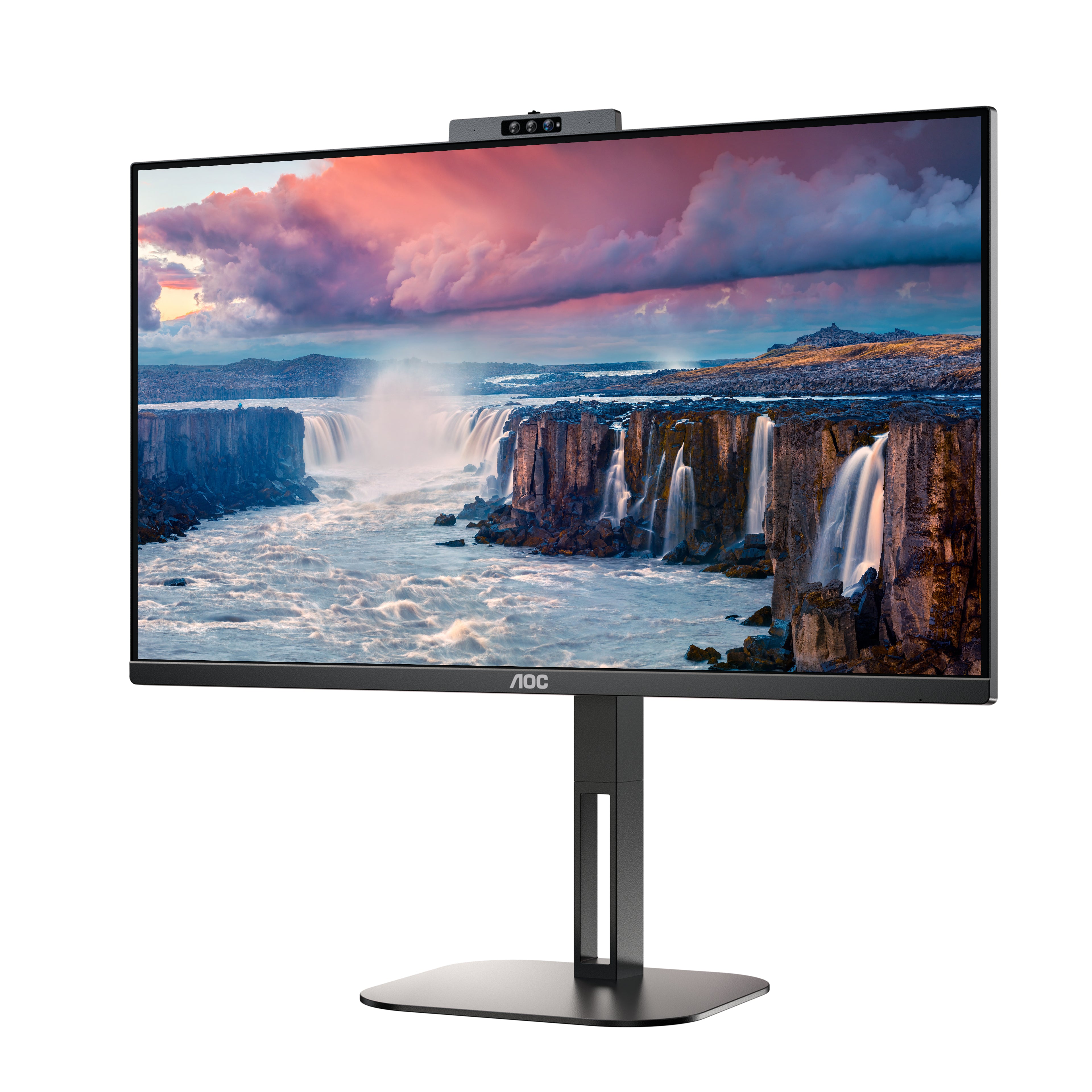 AOC V5 24V5CW/BK écran plat de PC 60,5 cm (23.8") 1920 x 1080 pixels Full HD LED Noir