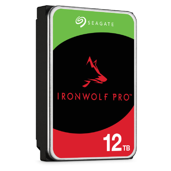 Seagate IronWolf Pro ST12000NT001 disque dur 12 To 7200 tr/min 256 Mo 3.5" Série ATA III