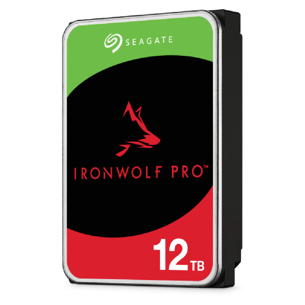 Seagate IronWolf Pro ST12000NT001 disque dur 12 To 7200 tr/min 256 Mo 3.5" Série ATA III