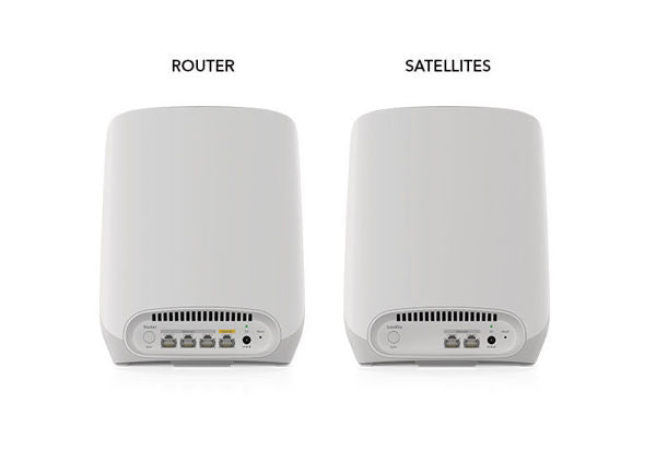 NETGEAR Orbi RBK763S Tri-bande (2,4 GHz / 5 GHz / 5 GHz) Wi-Fi 6 (802.11ax) Blanc 7 Interne