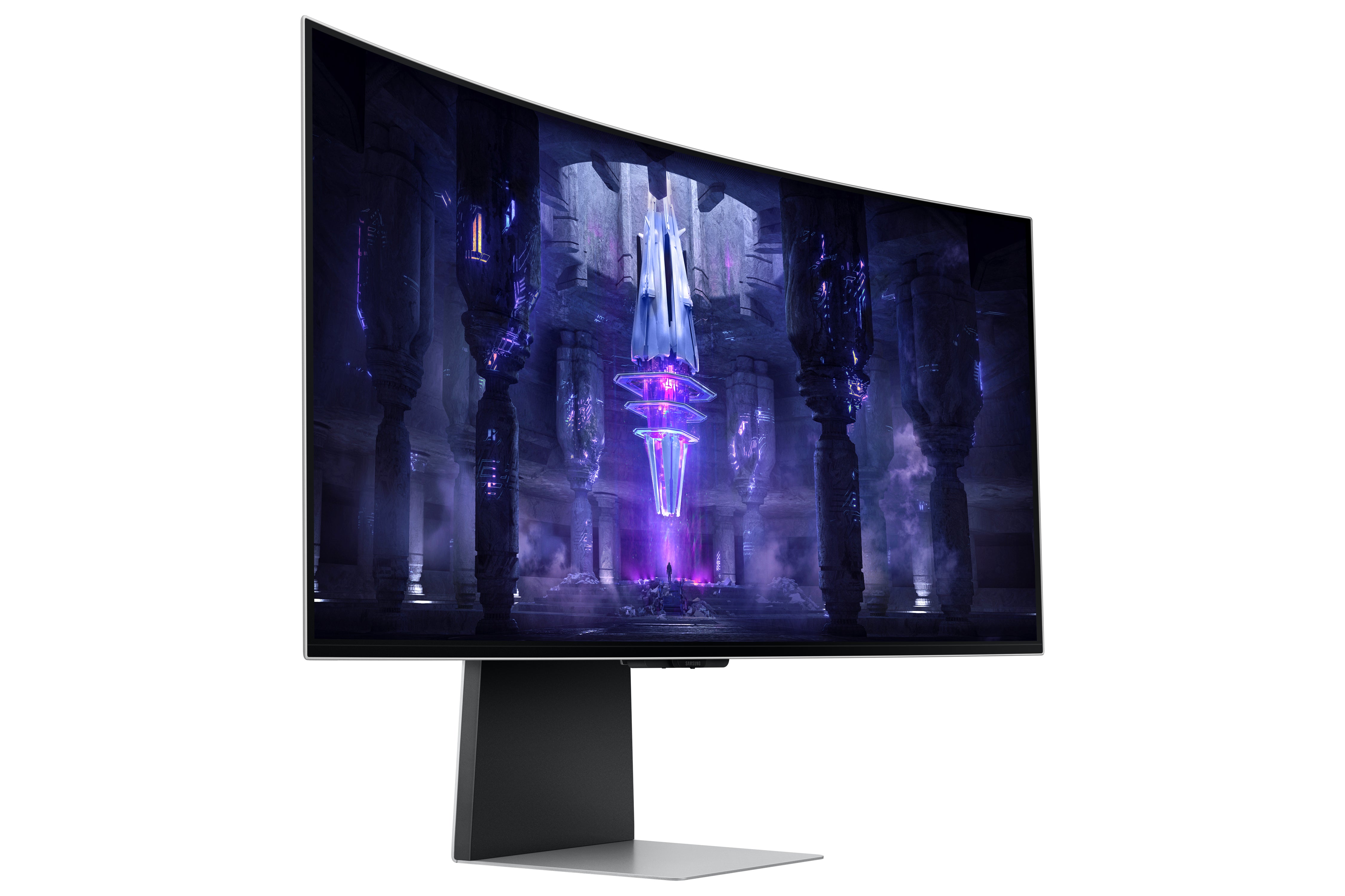 Samsung G85SB écran plat de PC 86,4 cm (34") 3440 x 1440 pixels UltraWide Quad HD OLED Argent