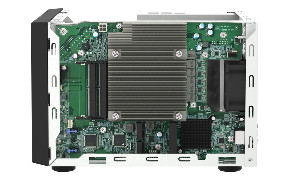 QNAP TVS-h874X NAS Tower Intel® Core™ i9 64 Go DDR4 0 To QuTS hero Noir