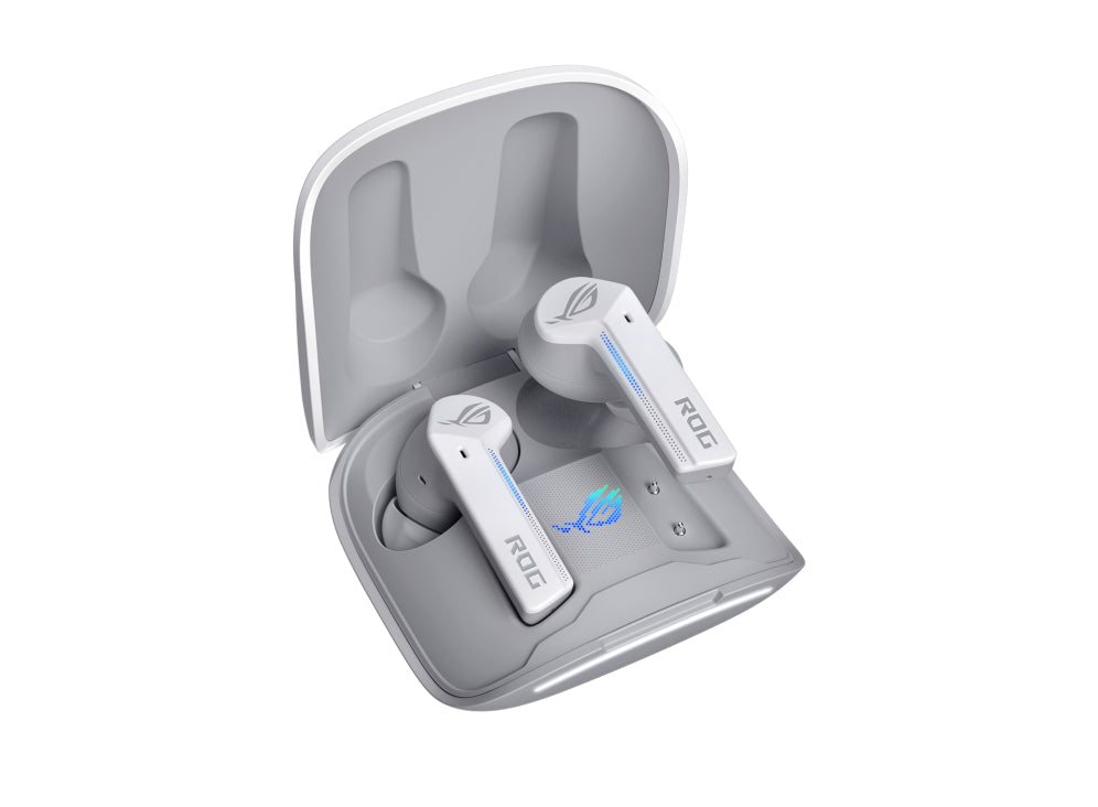 ASUS ROG Cetra True Wireless Moonlight White Écouteurs True Wireless Stereo (TWS) Ecouteurs Jouer Bluetooth Blanc