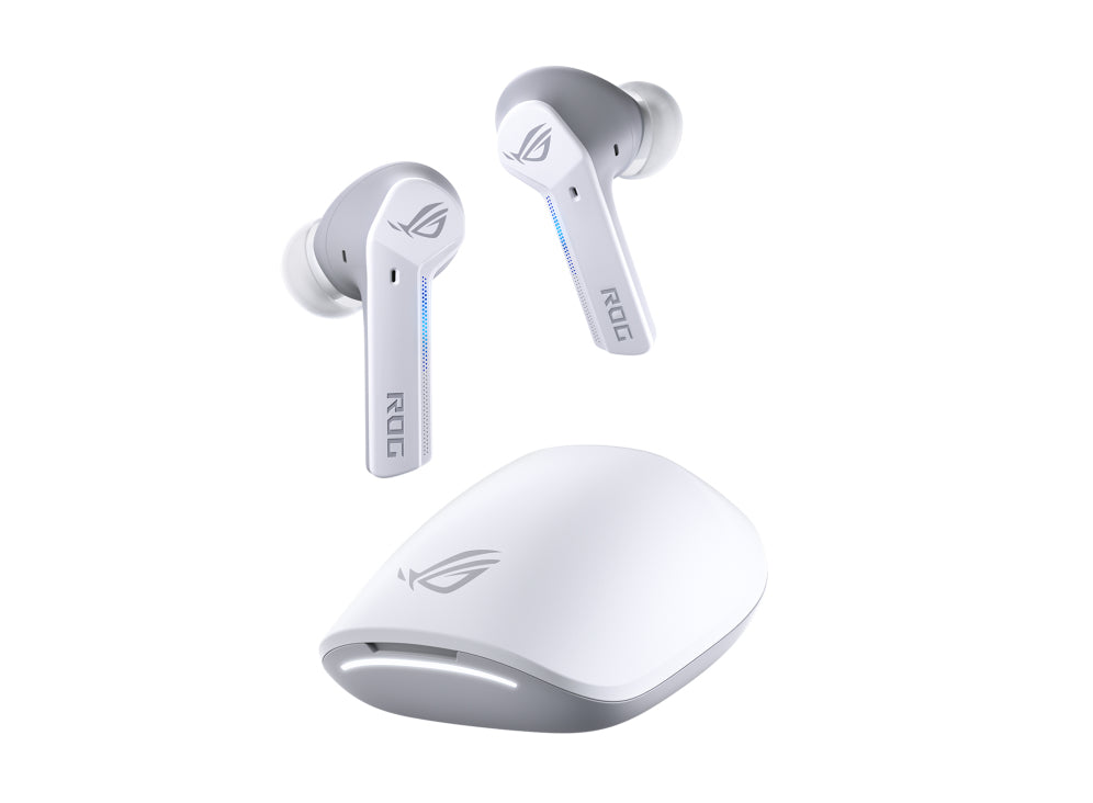 ASUS ROG Cetra True Wireless Moonlight White Écouteurs True Wireless Stereo (TWS) Ecouteurs Jouer Bluetooth Blanc