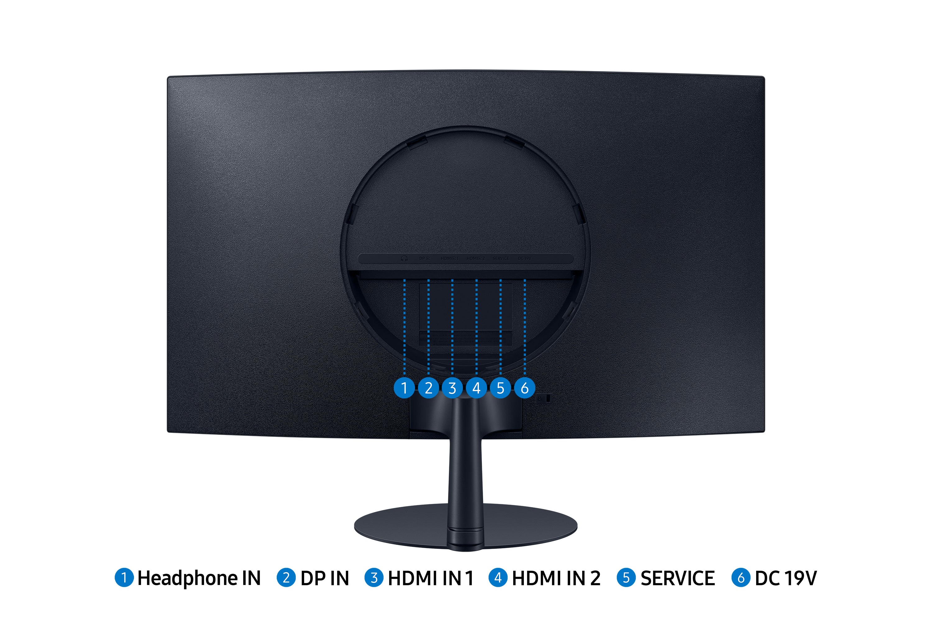 Samsung S39C LED display 68,6 cm (27") 1920 x 1080 pixels Full HD Noir