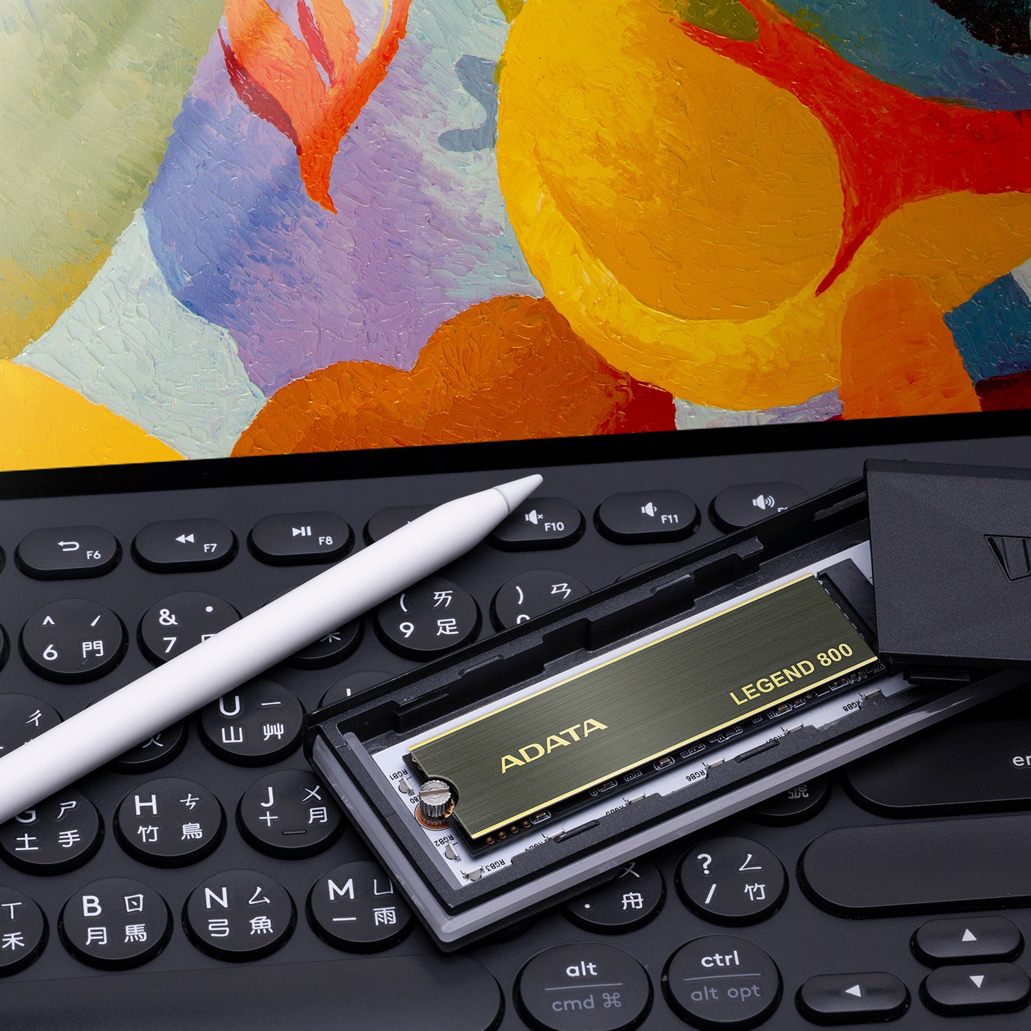 ADATA ALEG-800-1000GCS disque SSD 1 To M.2 PCI Express 4.0 NVMe 3D NAND