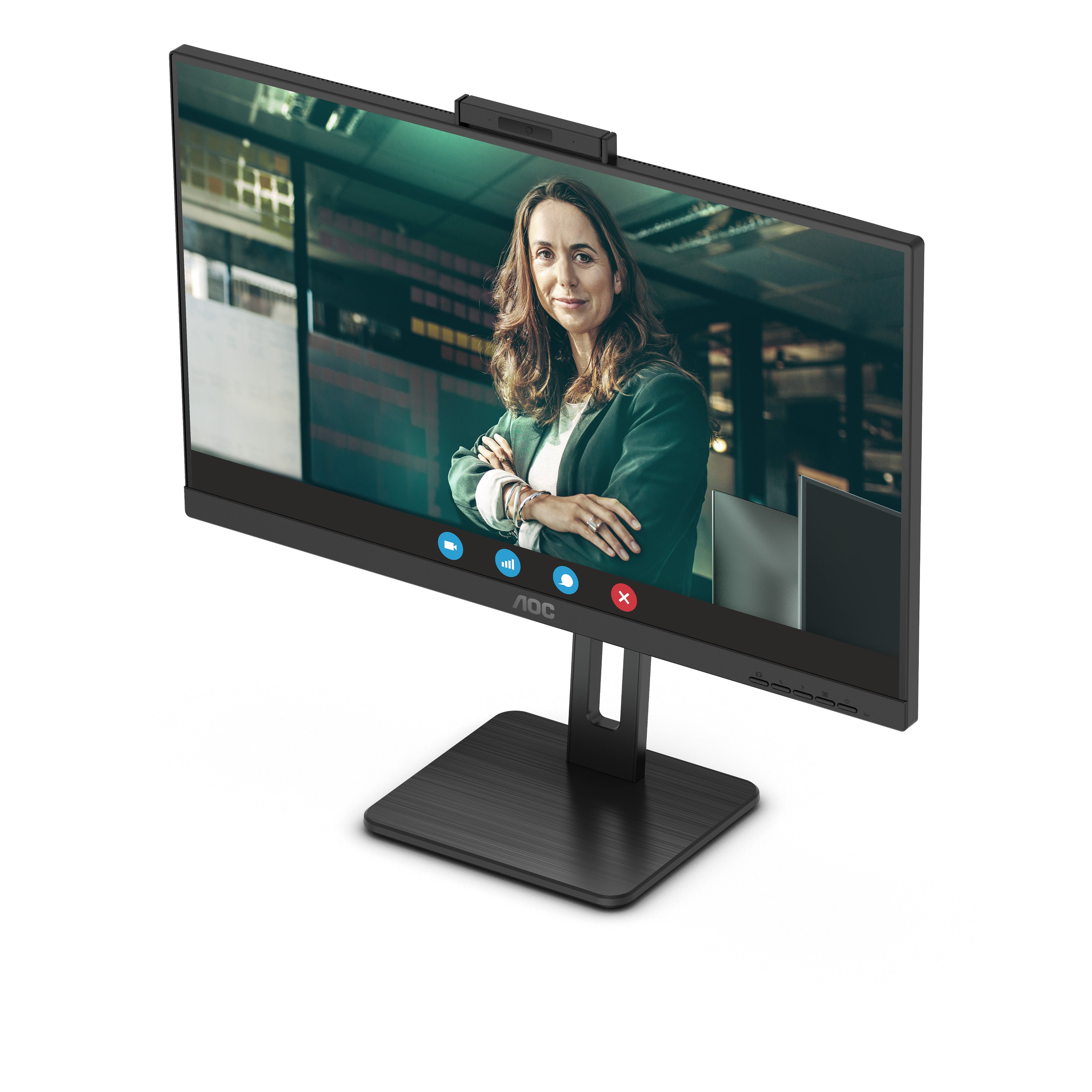 AOC 24P3QW écran plat de PC 60,5 cm (23.8") 1920 x 1080 pixels Full HD Noir