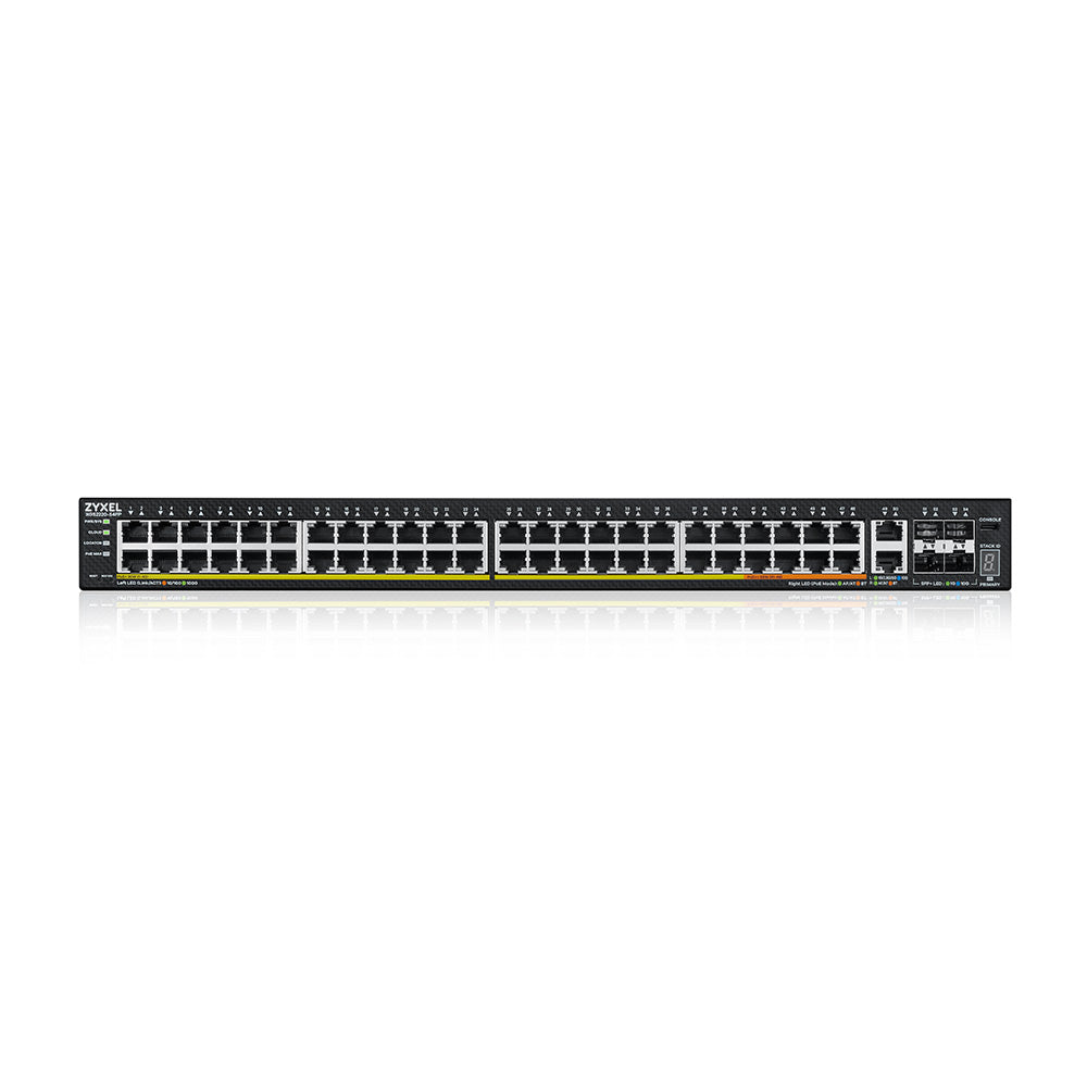 Zyxel XGS2220-54FP Géré L3 Gigabit Ethernet (10/100/1000) Connexion Ethernet, supportant l'alimentation via ce port (PoE)