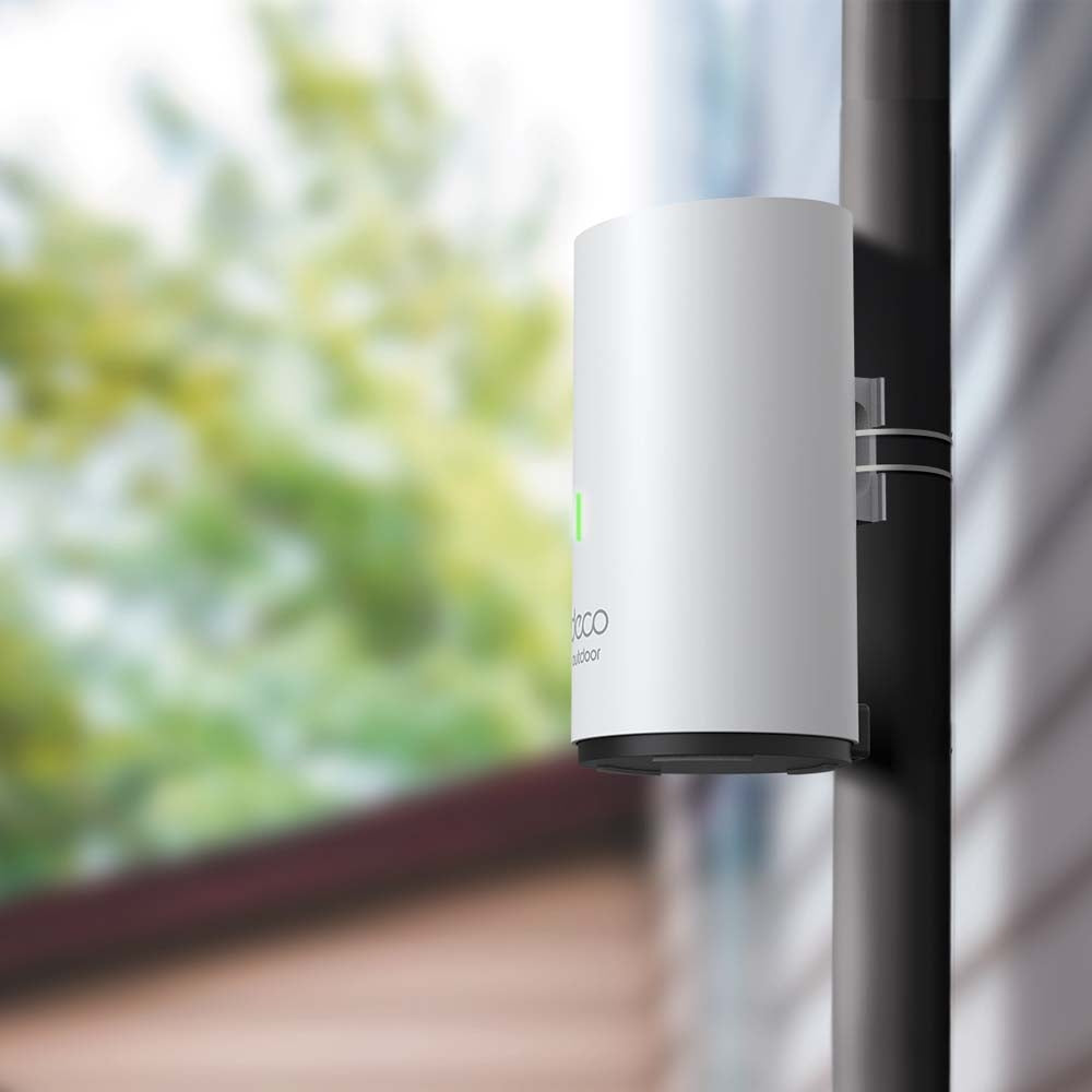 TP-Link Deco X50-Outdoor Bi-bande (2,4 GHz / 5 GHz) Wi-Fi 6 (802.11ax) Blanc 1 Interne
