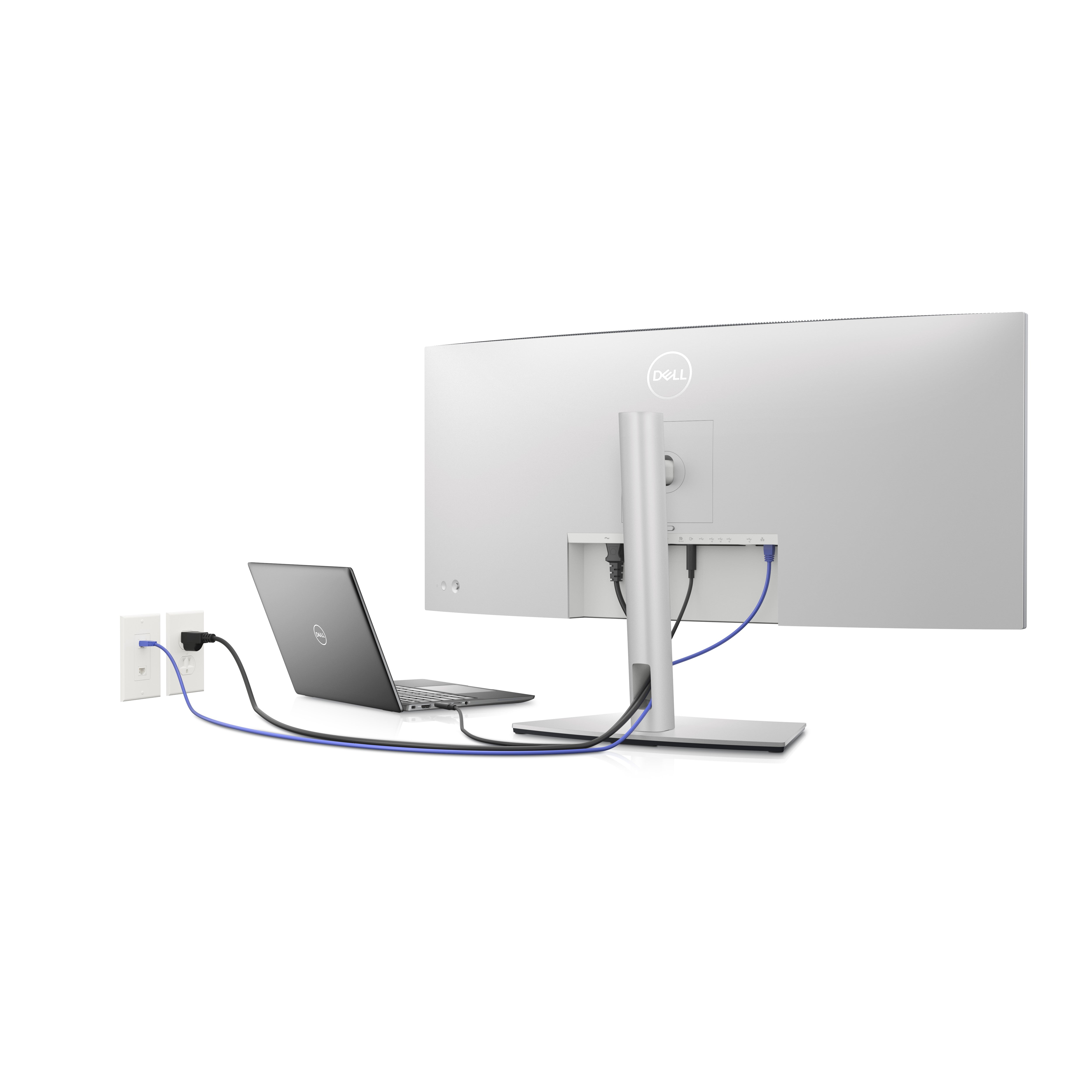 DELL UltraSharp U3423WE LED display 86,7 cm (34.1") 3440 x 1440 pixels UltraWide Quad HD LCD Argent