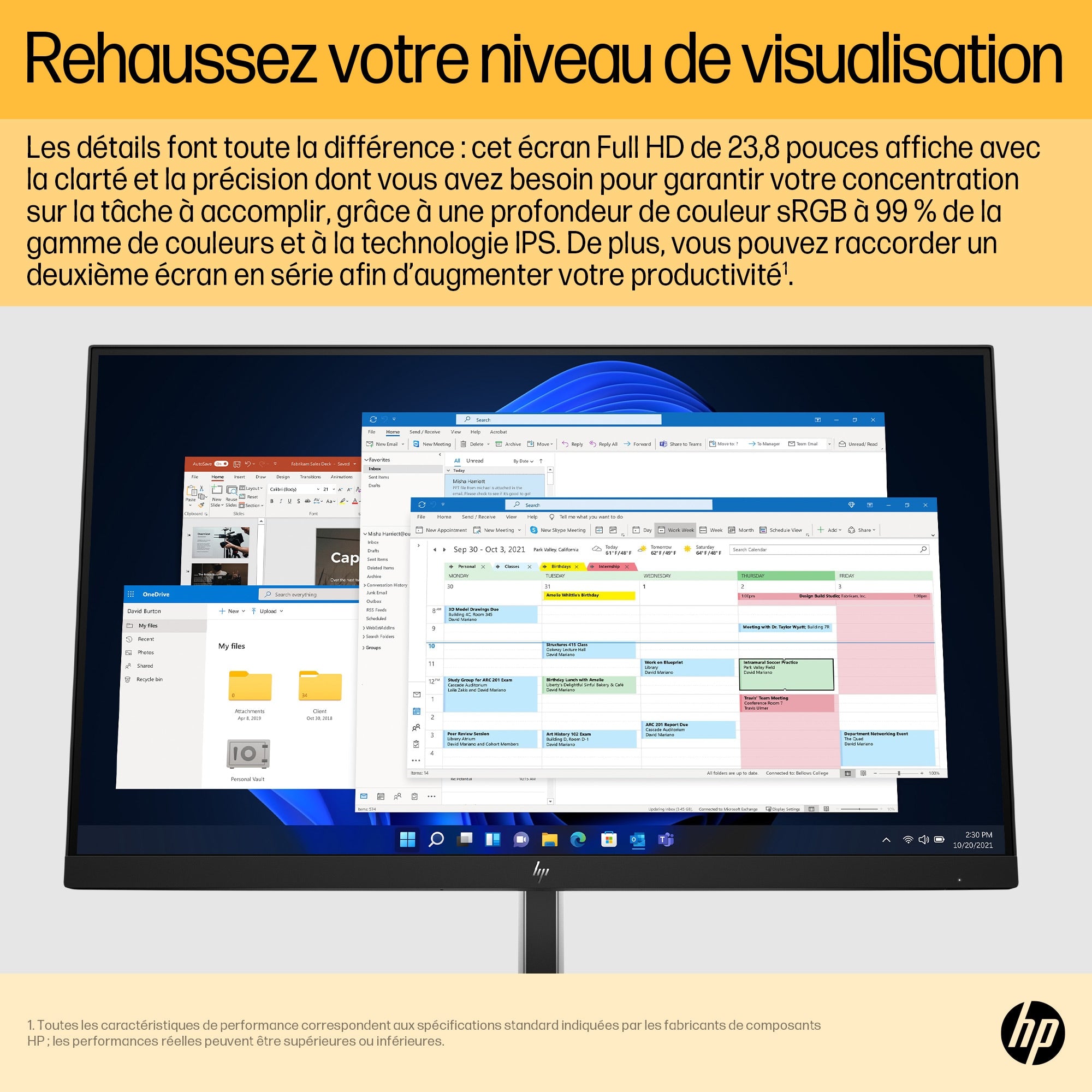 HP Écran USB-C FHD E24u G5