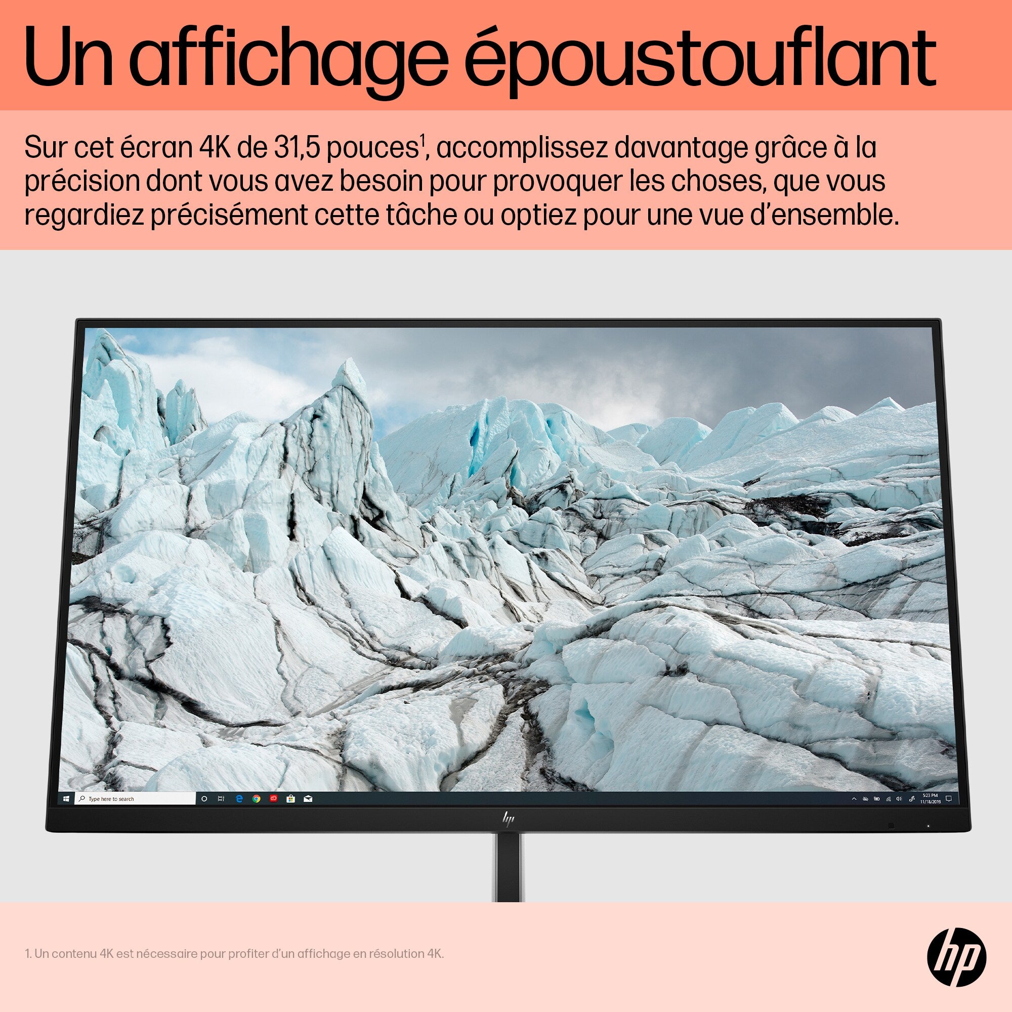 HP Écran USB-C 4K E32k G5