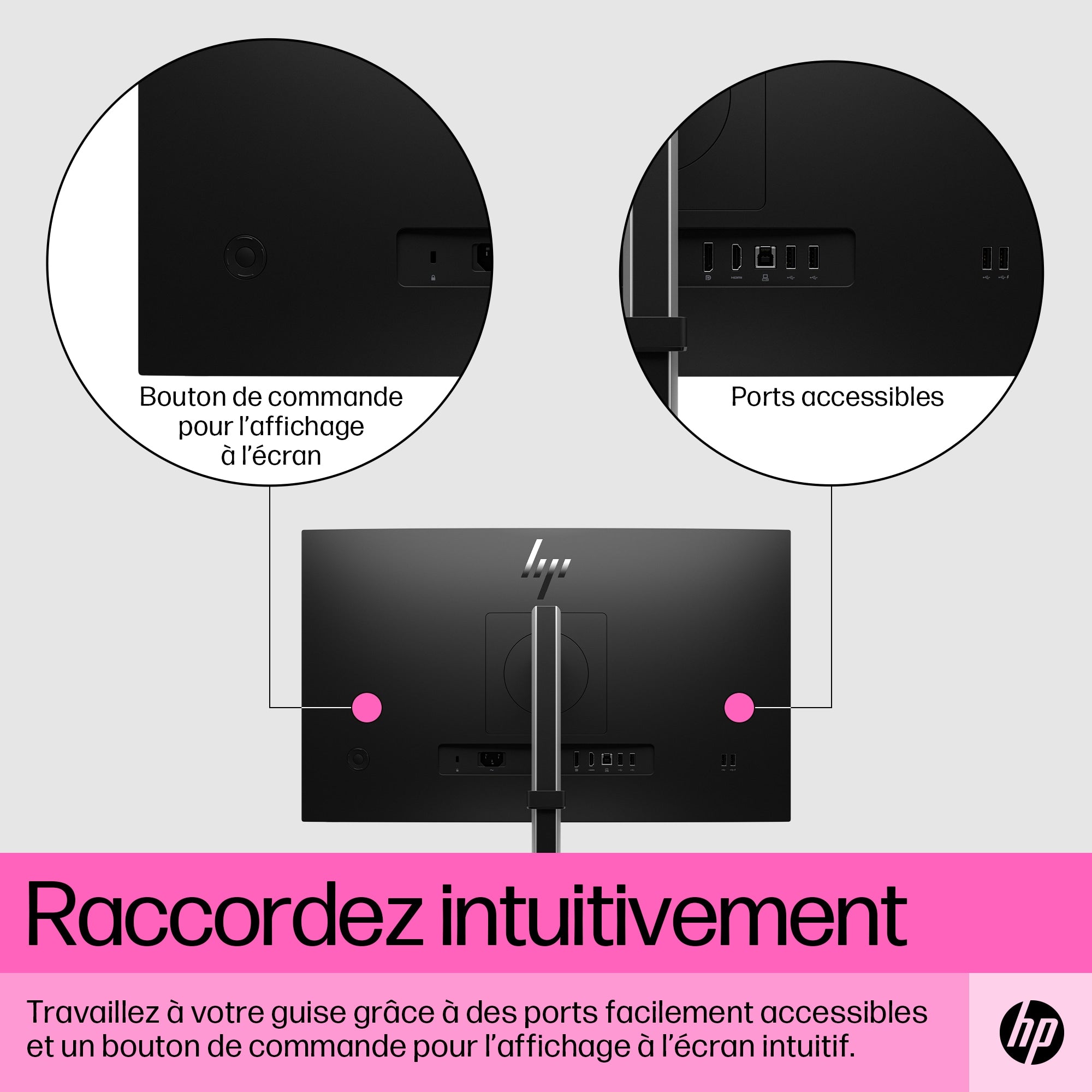 HP Écran tactile FHD E24t G5