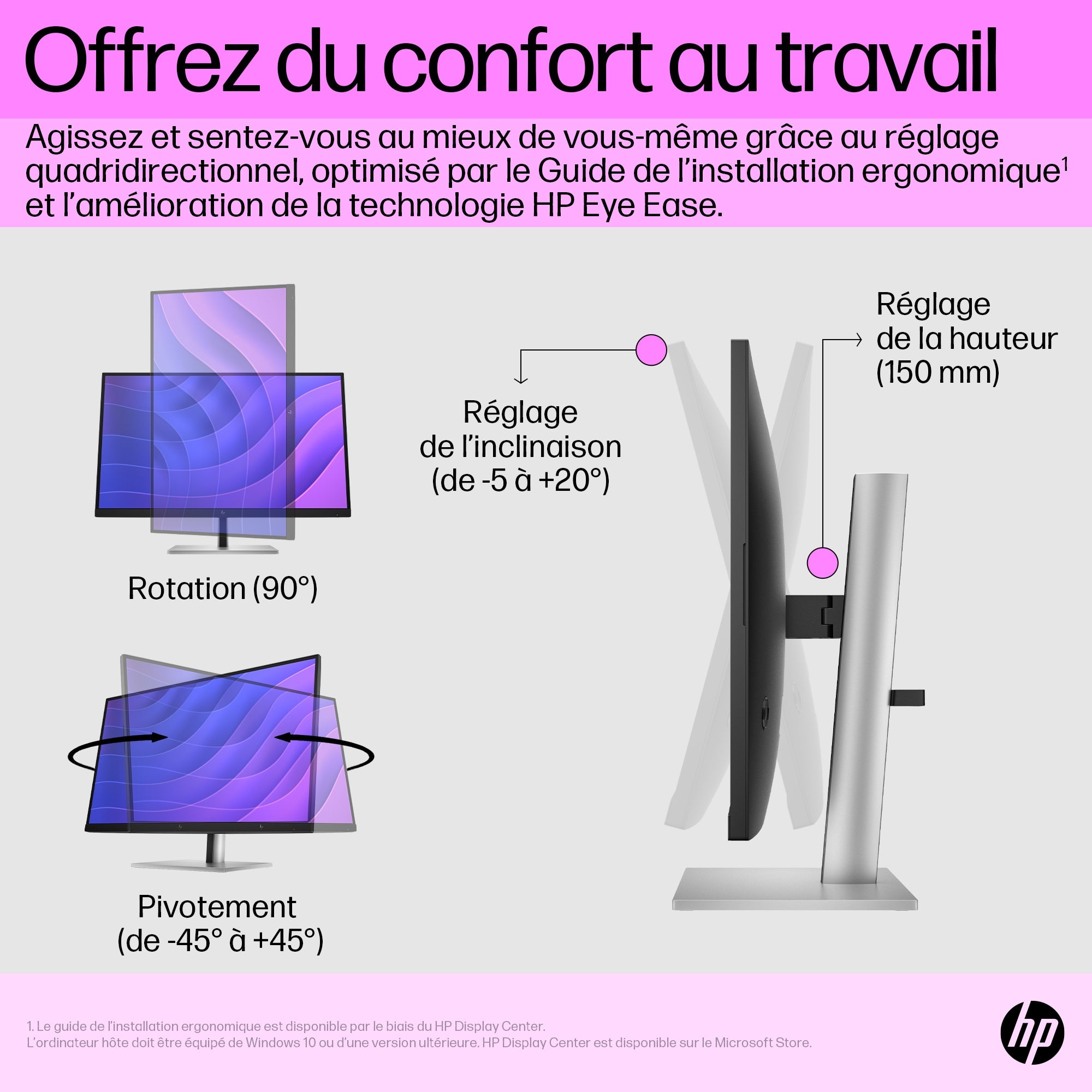 HP Écran QHD E27q G5