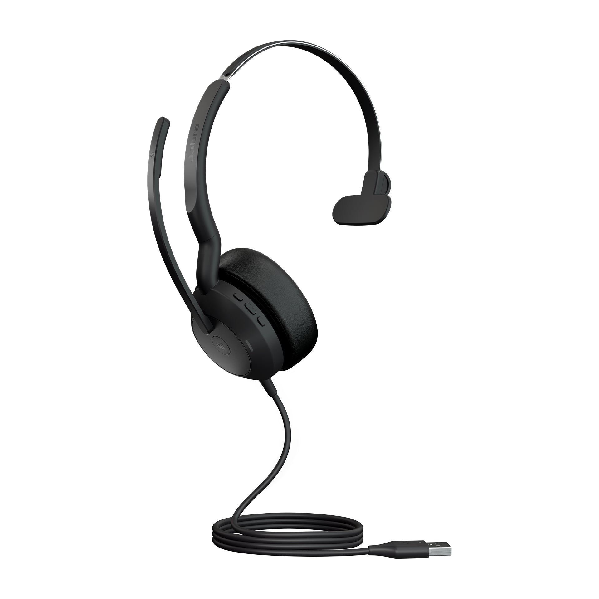 Jabra Evolve2 50 Casque Avec fil &sans fil Arceau Bureau/Centre d'appels USB Type-A Bluetooth Noir