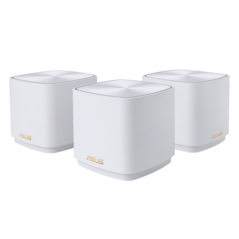 ASUS ZenWiFi XD4 Plus AX1800 3 Pack White Bi-bande (2,4 GHz / 5 GHz) Wi-Fi 6 (802.11ax) Blanc 2 Interne