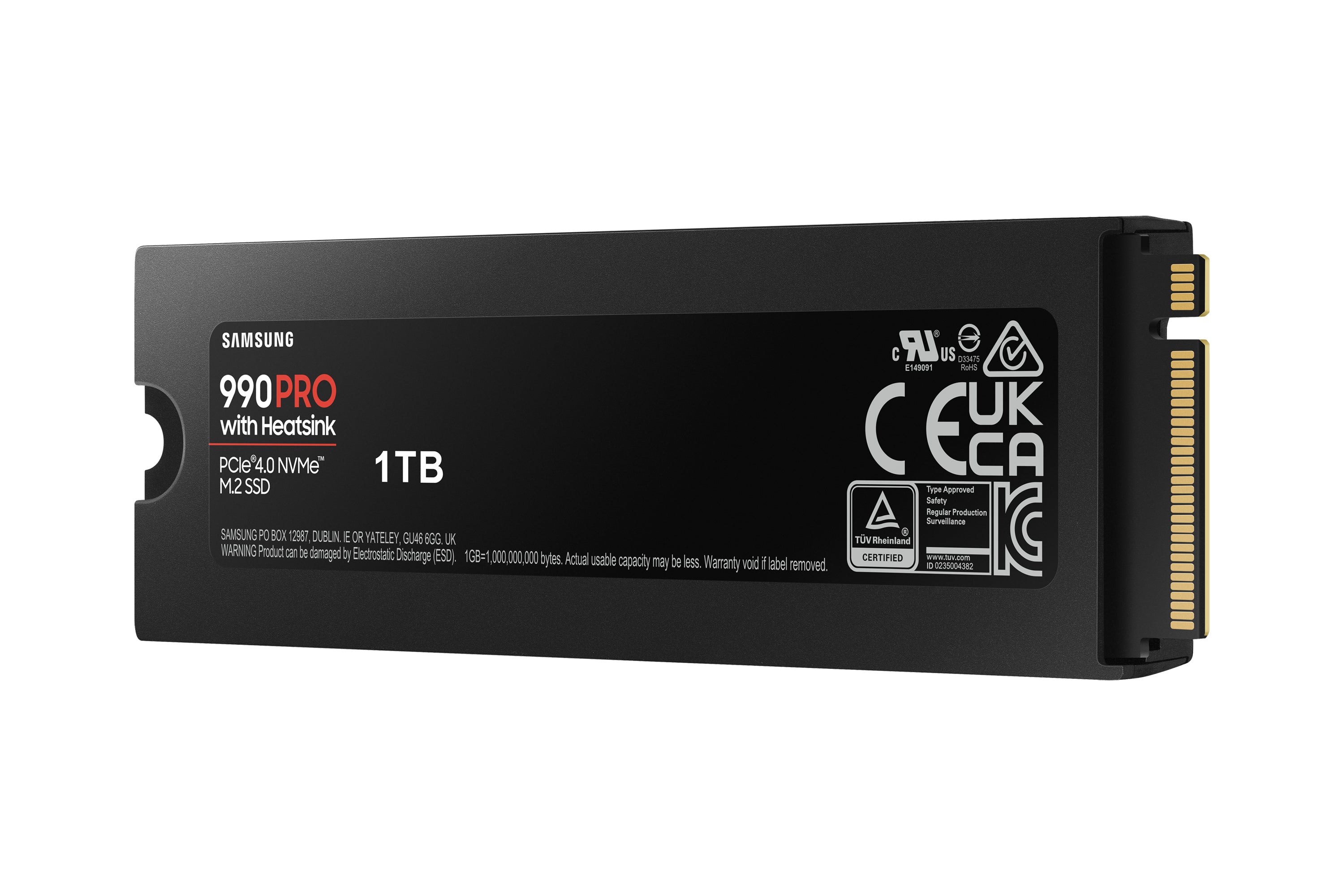 Samsung 990 PRO 1 To M.2 PCI Express 4.0 NVMe V-NAND MLC