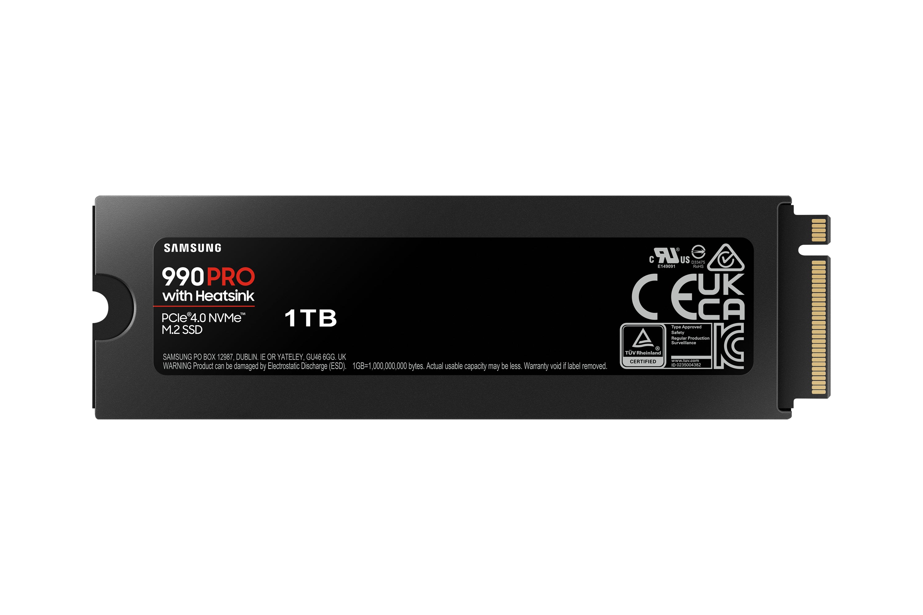 Samsung 990 PRO 1 To M.2 PCI Express 4.0 NVMe V-NAND MLC