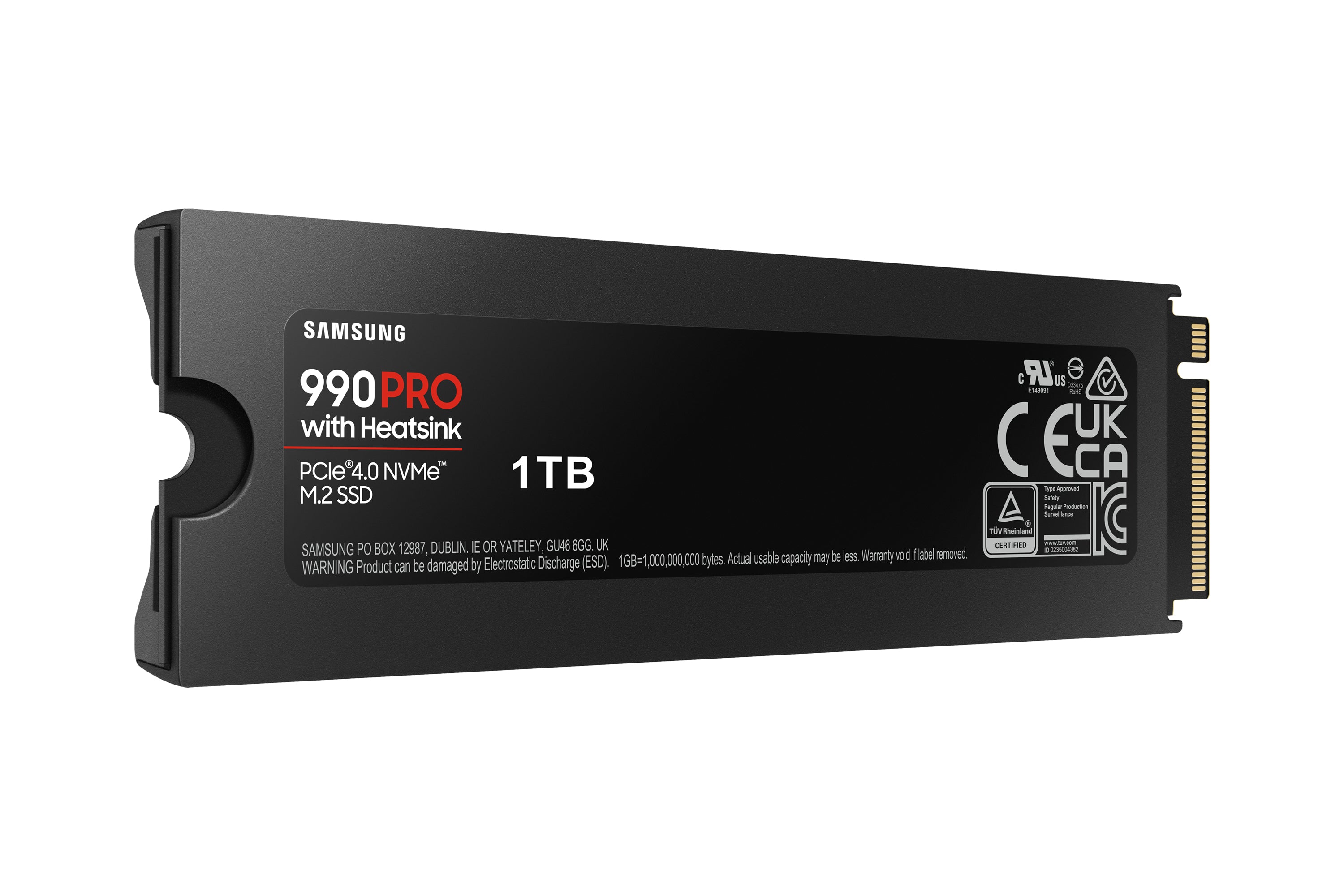 Samsung 990 PRO 1 To M.2 PCI Express 4.0 NVMe V-NAND MLC