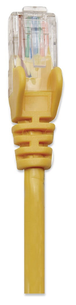 Intellinet RJ-45, M/M, 5m câble de réseau Jaune Cat5e U/UTP (UTP)