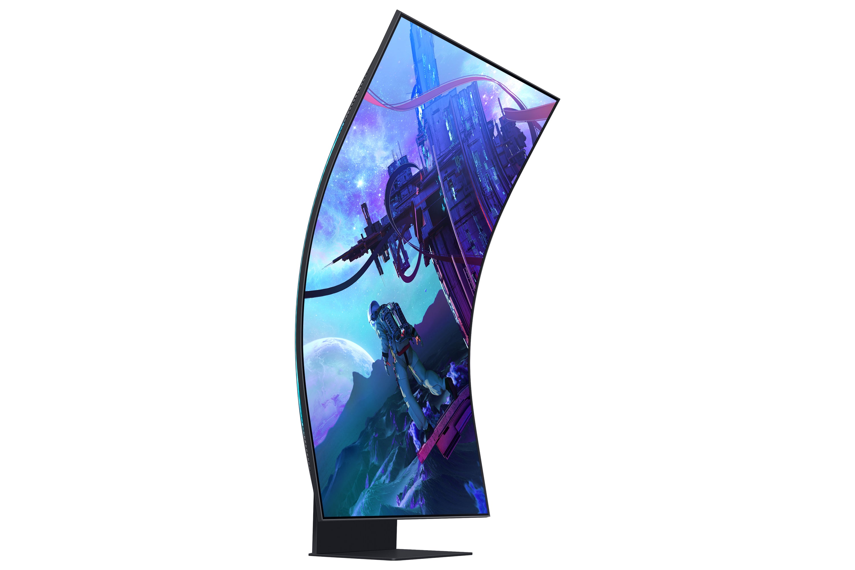 Samsung G97NC écran plat de PC 139,7 cm (55") 3840 x 2160 pixels 4K Ultra HD LED Noir