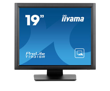 iiyama ProLite T1931SR-B1S écran plat de PC 48,3 cm (19") 1280 x 1024 pixels SXGA LCD Écran tactile Noir