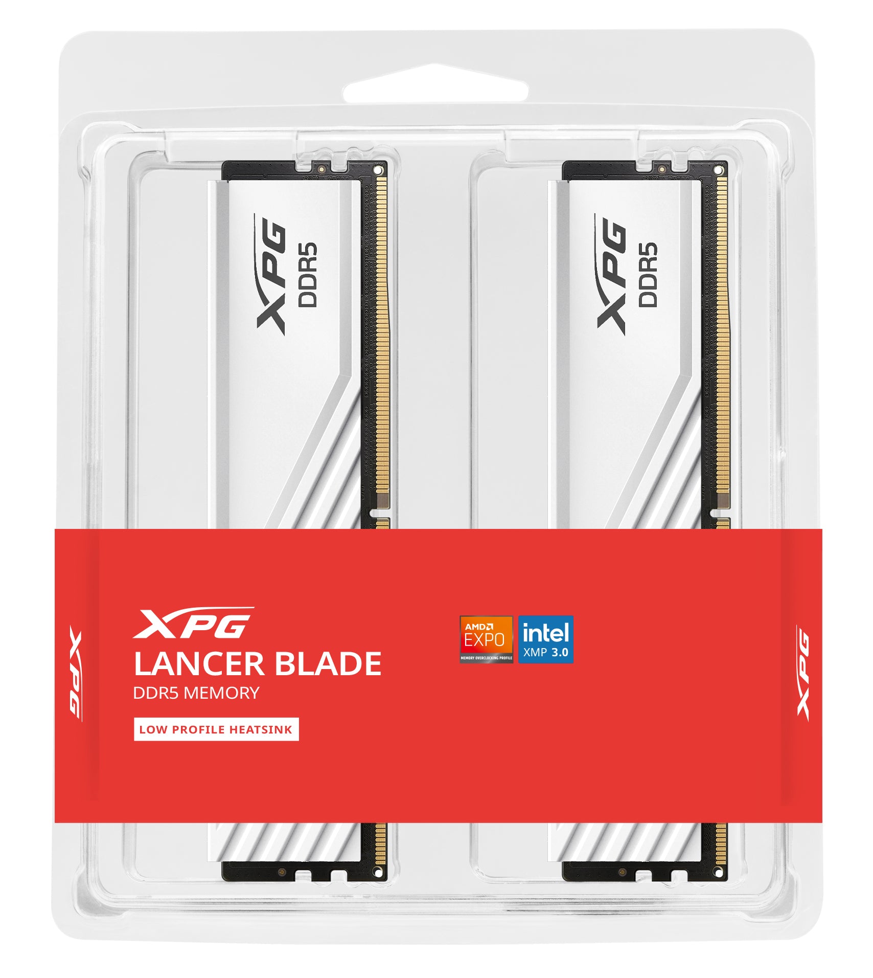 ADATA Lancer Blade module de mémoire 64 Go 2 x 32 Go DDR5 6000 MHz ECC
